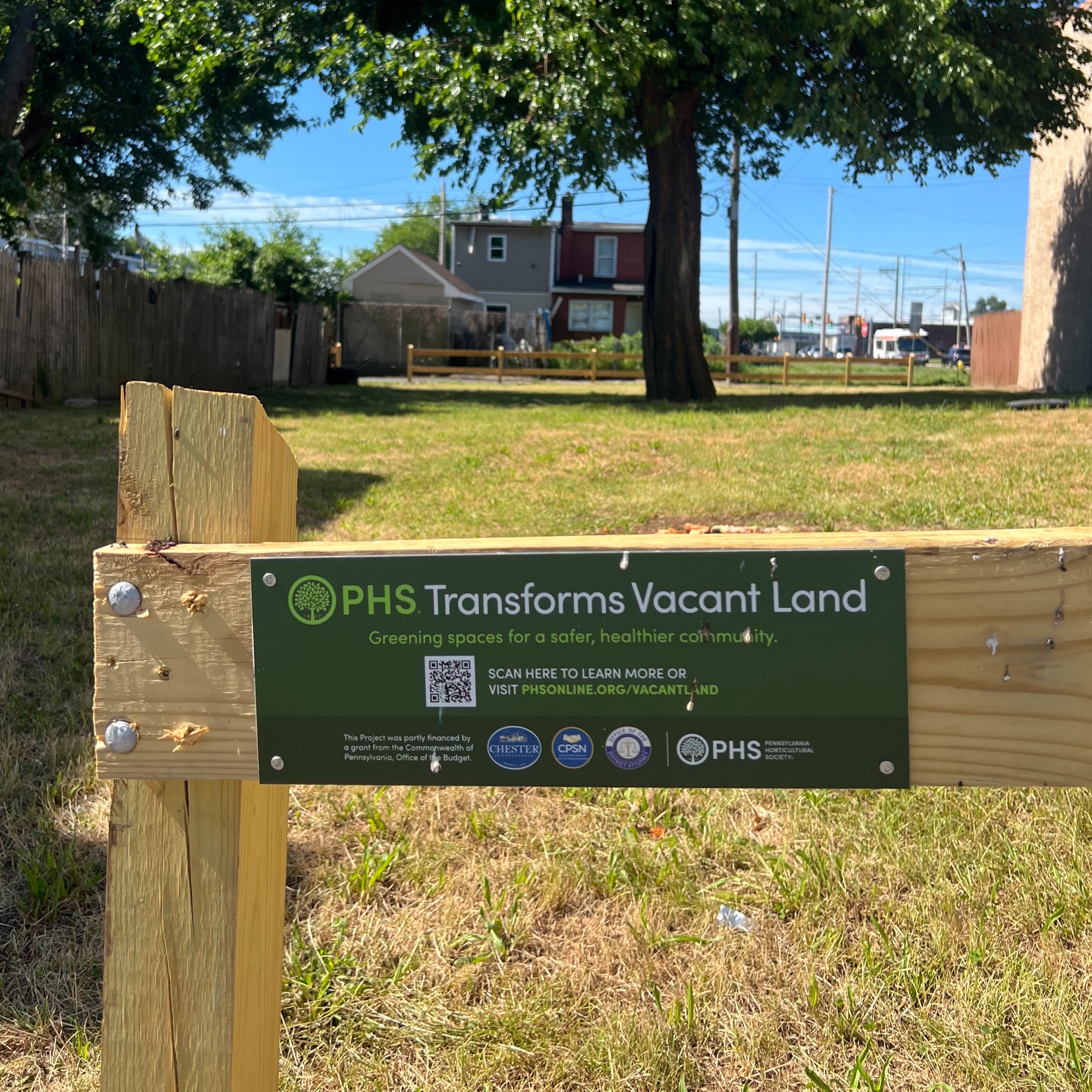 Pennsylvania Horticultural Society expands vacant lot transformation program into Chester episode artwork