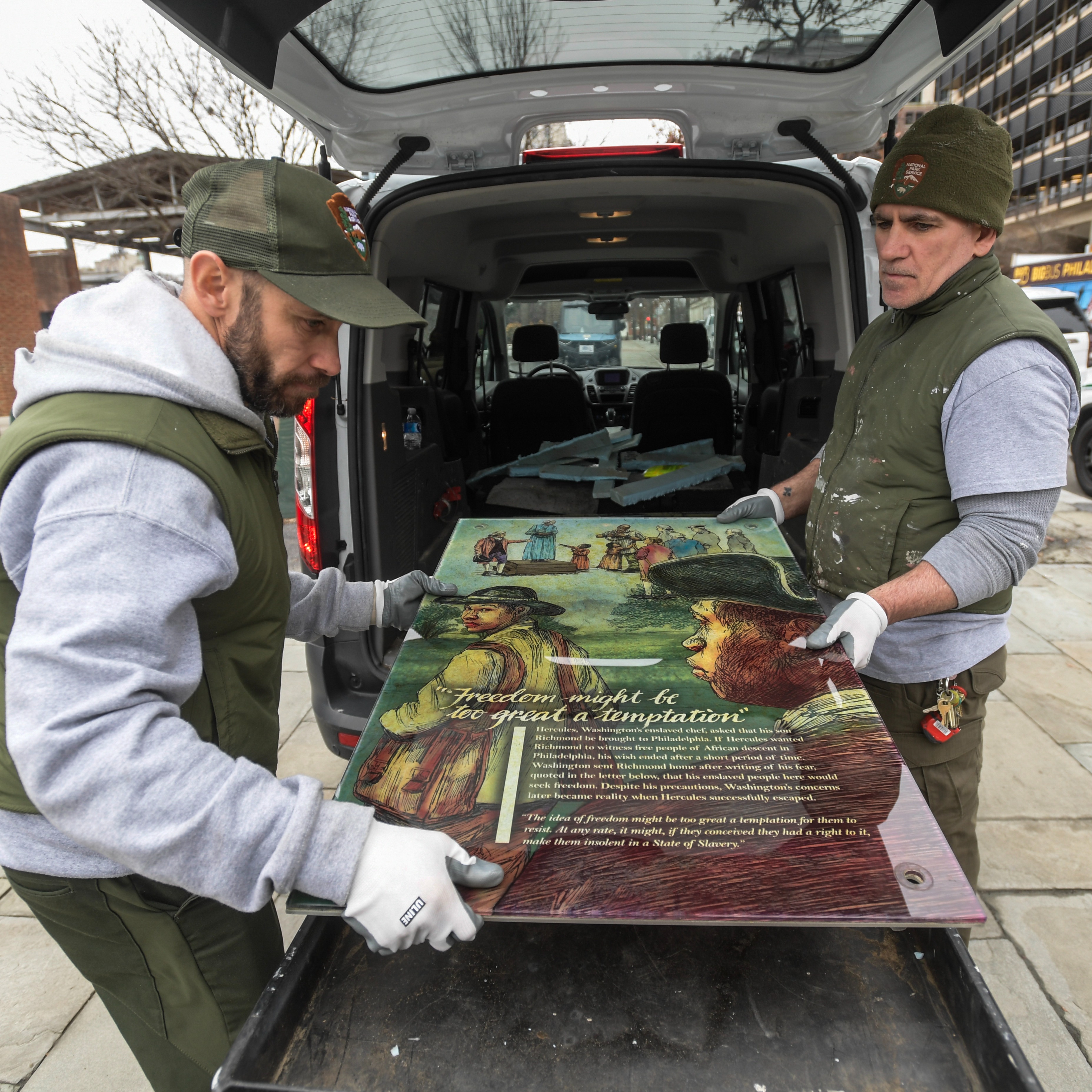 Federal appeals court rules Trump administration can replace President’s House exhibit episode artwork