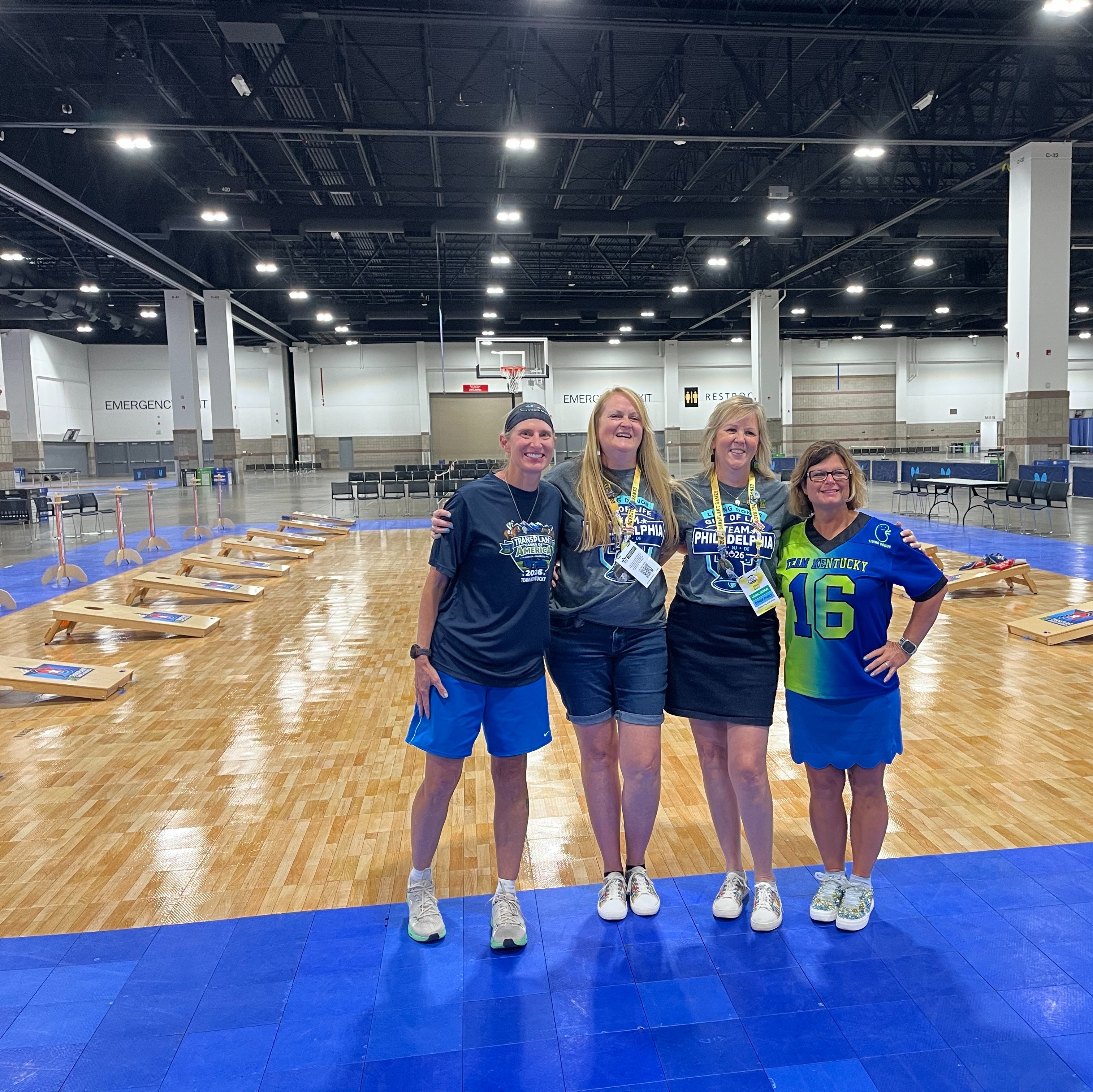 Sisters — both kidney donors — win silver in cornhole at Transplant Games episode artwork