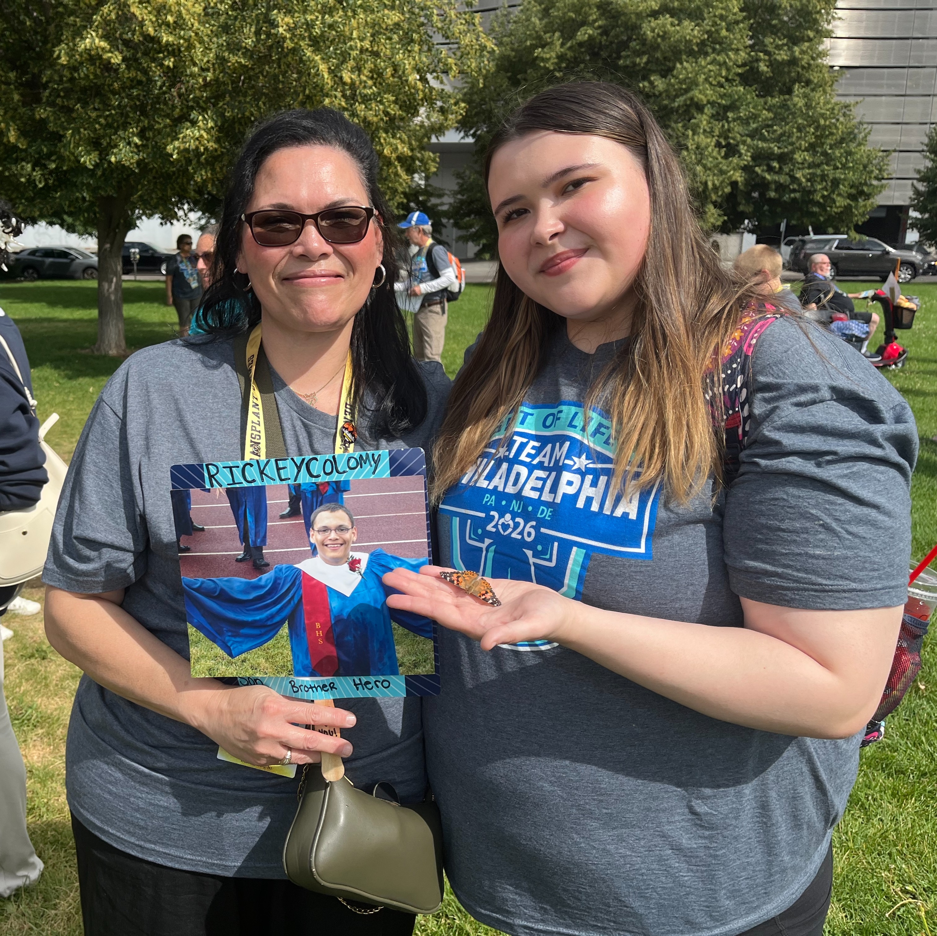 Philly’s Gift of Life team honors loved ones with butterfly release episode artwork