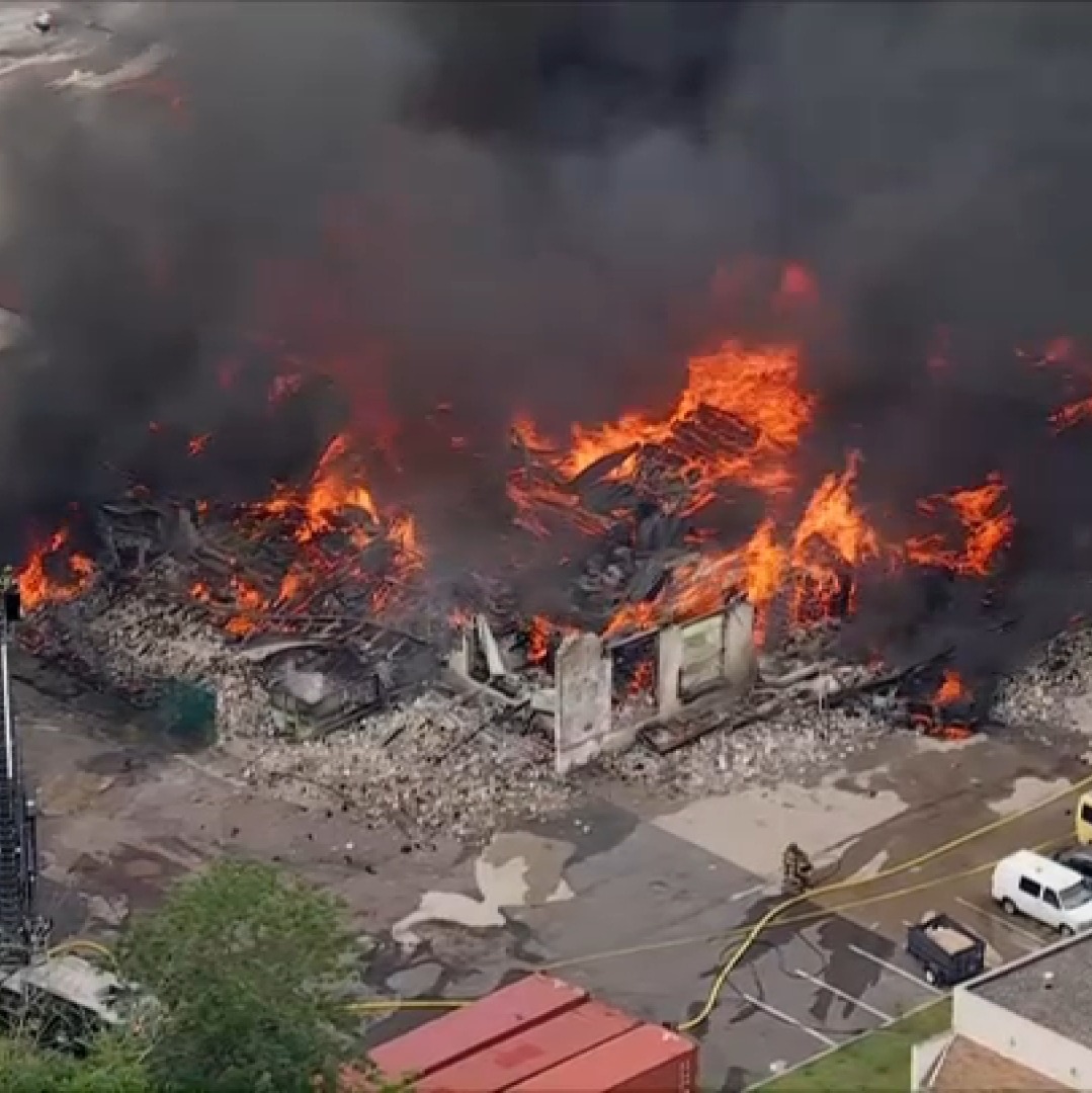 Fire rips through playground equipment supplier in West Norriton episode artwork