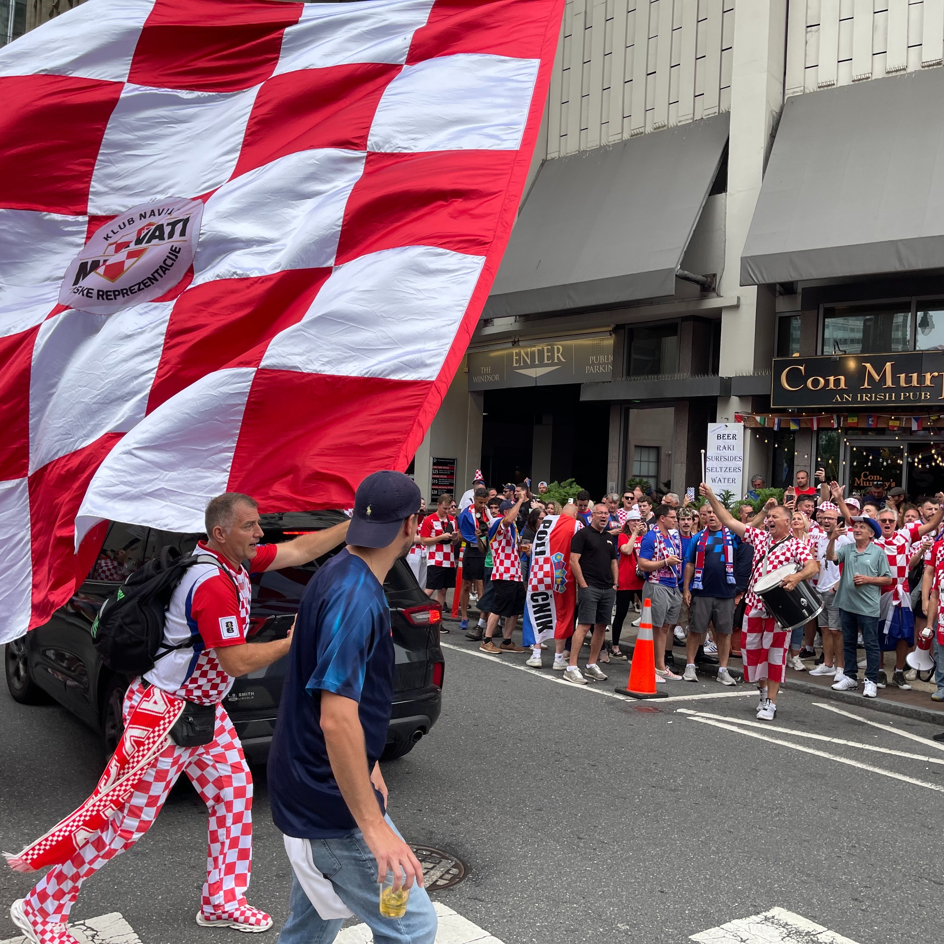 Croatia fans flood Philly streets ahead of final Group Stage match against Ghana episode artwork