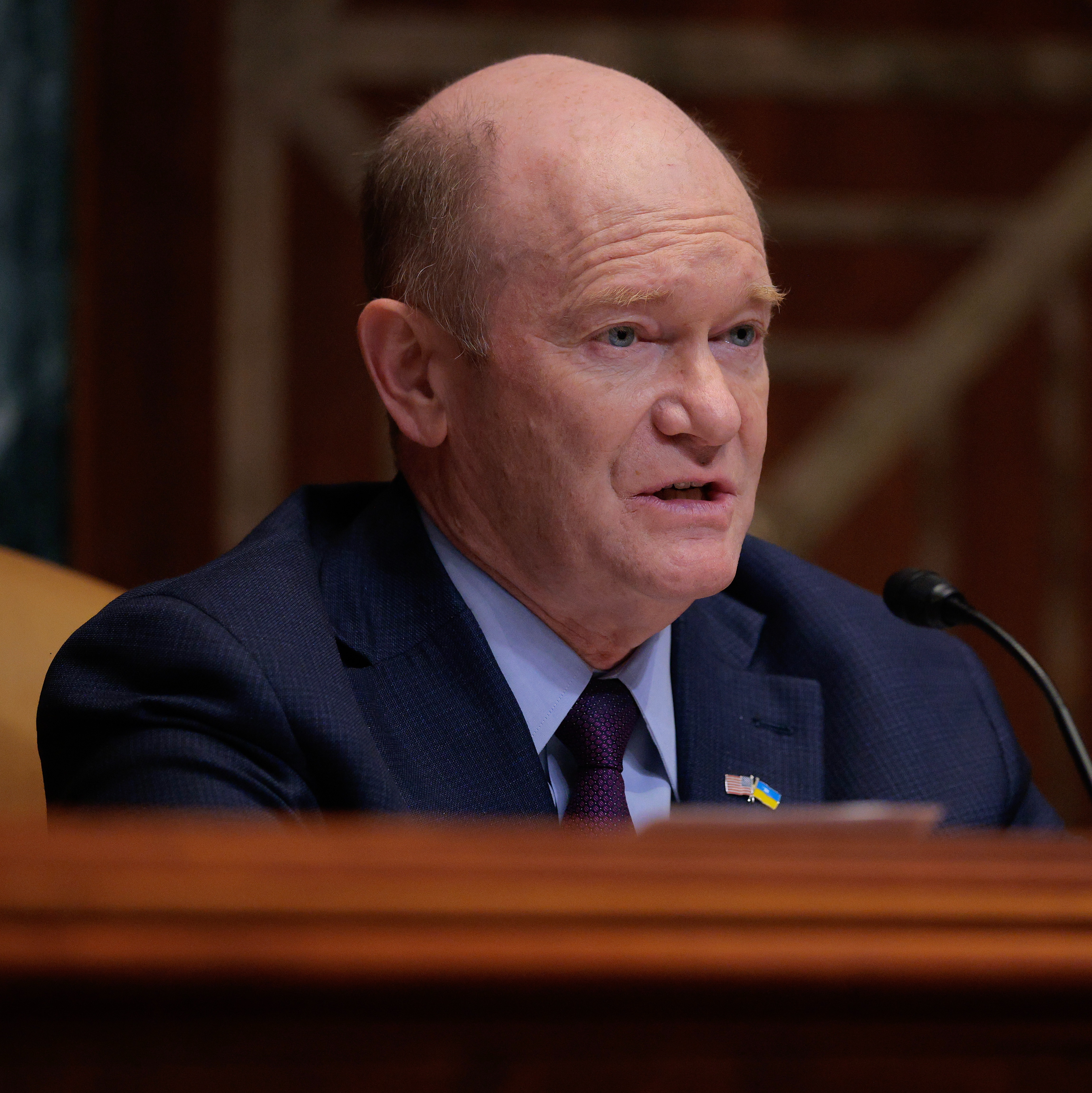 Senator Coons briefly hospitalized after car accident episode artwork