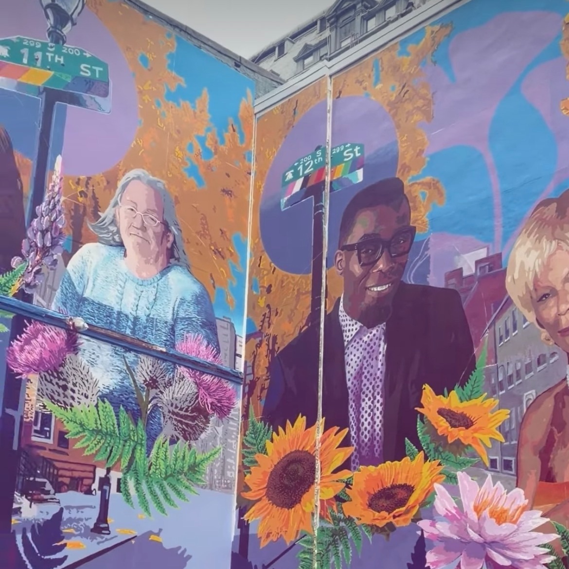 New mural in the Gayborhood pays tribute to Philly's rich LGBTQ+ history episode artwork