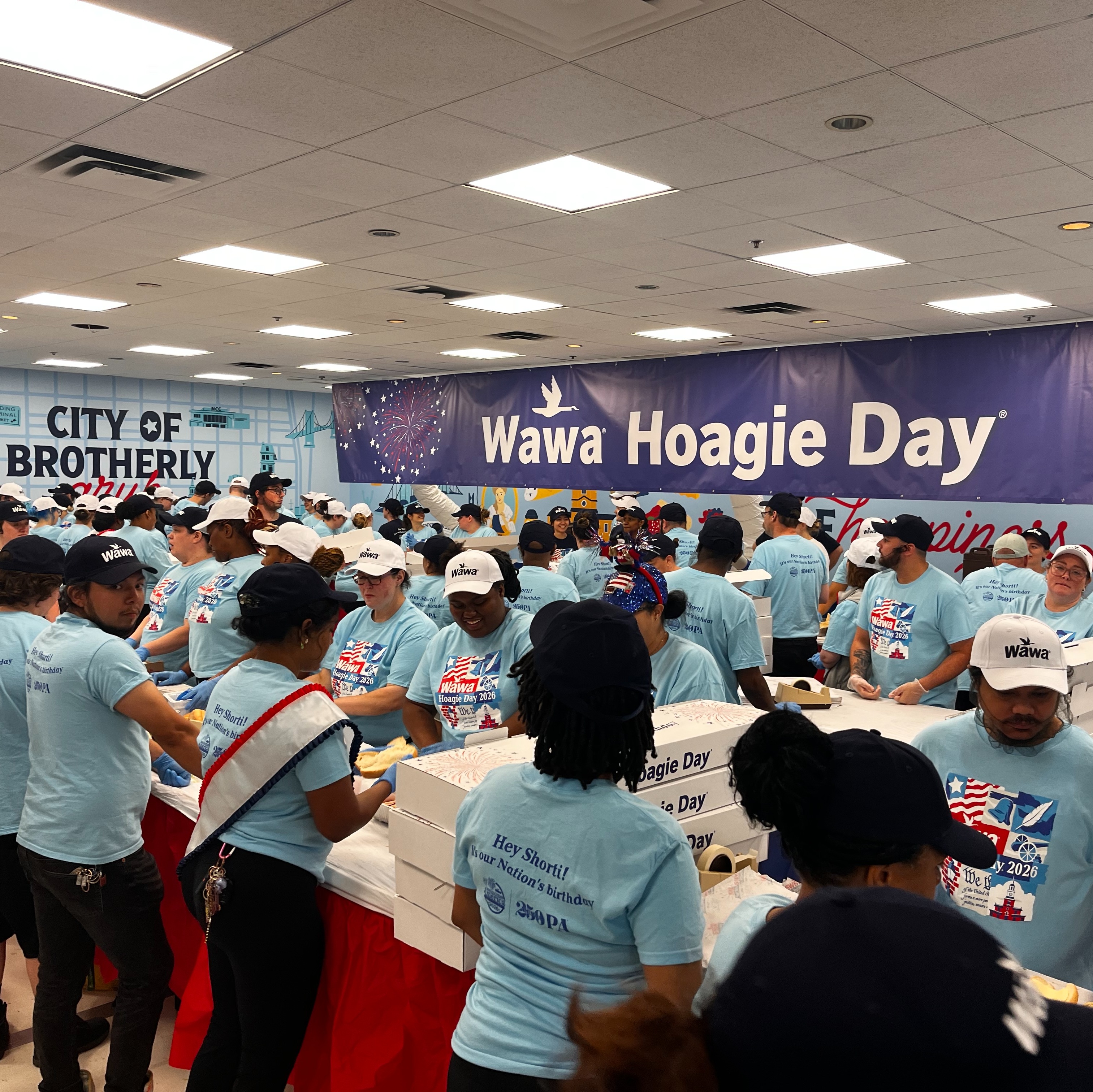 Hoagie Day workers use eight tons of ingredients to build 30,000 sandwiches episode artwork