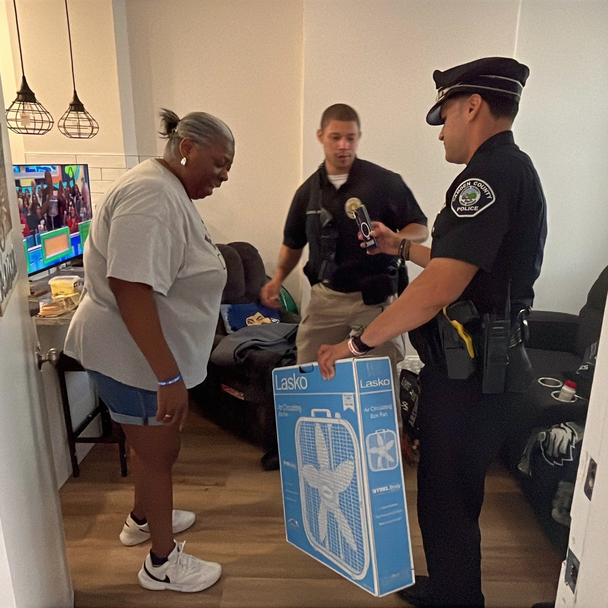 Camden police fan out to help senior citizens beat the heat episode artwork