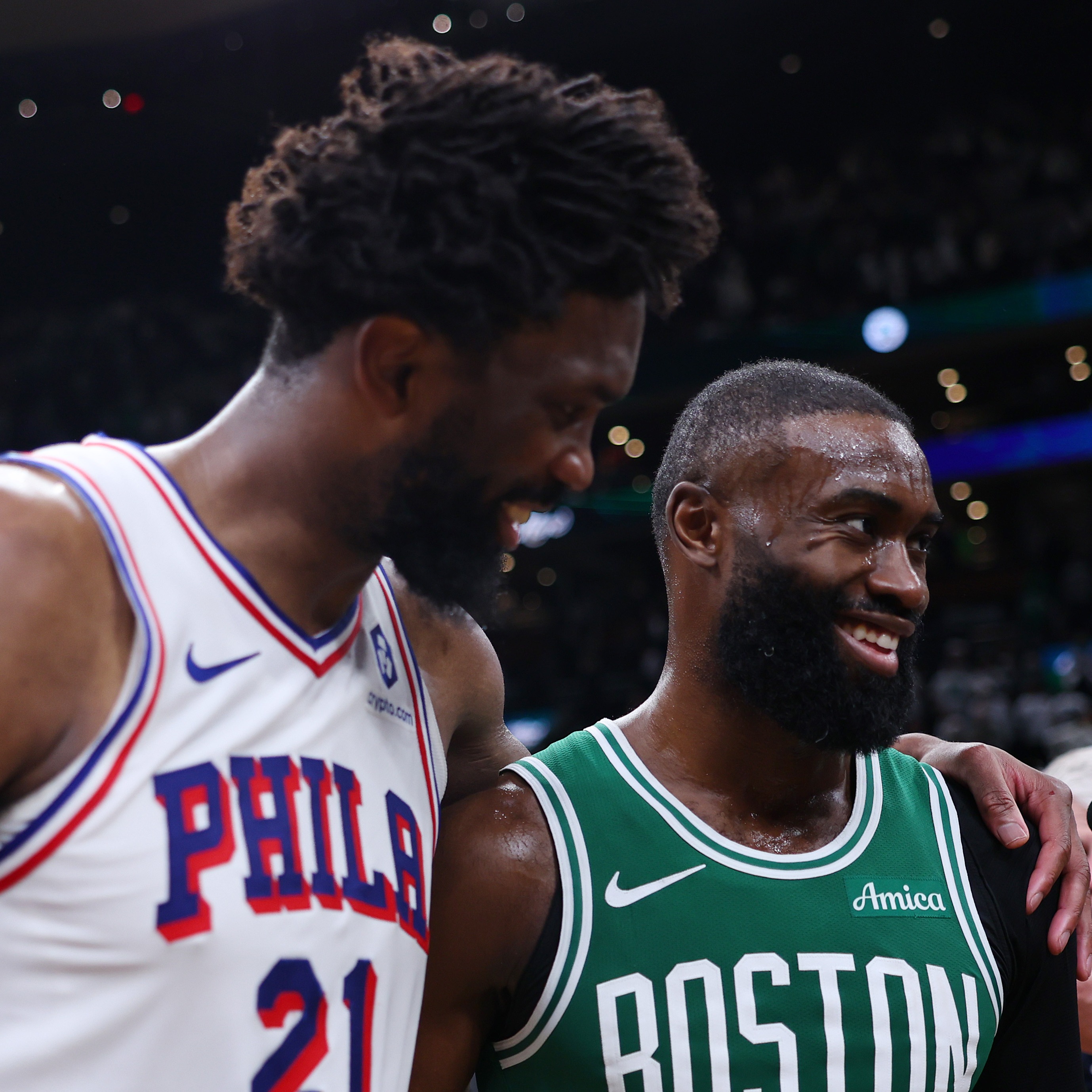 Jaylen Brown traded by Celtics to 76ers for Paul George, draft picks episode artwork