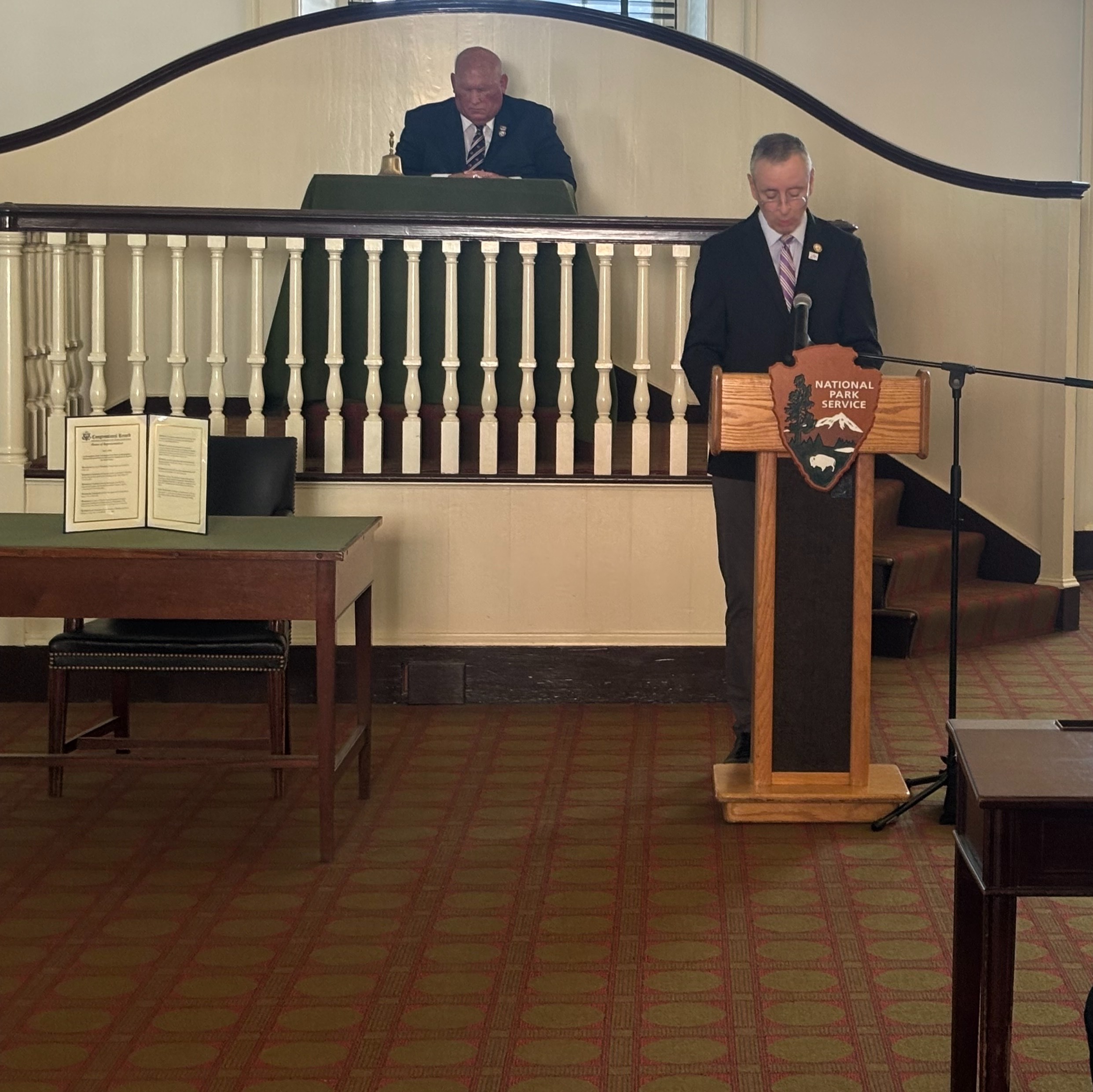 Congressmen celebrate semiquincentennial with a ceremonial session at Independence Hall episode artwork