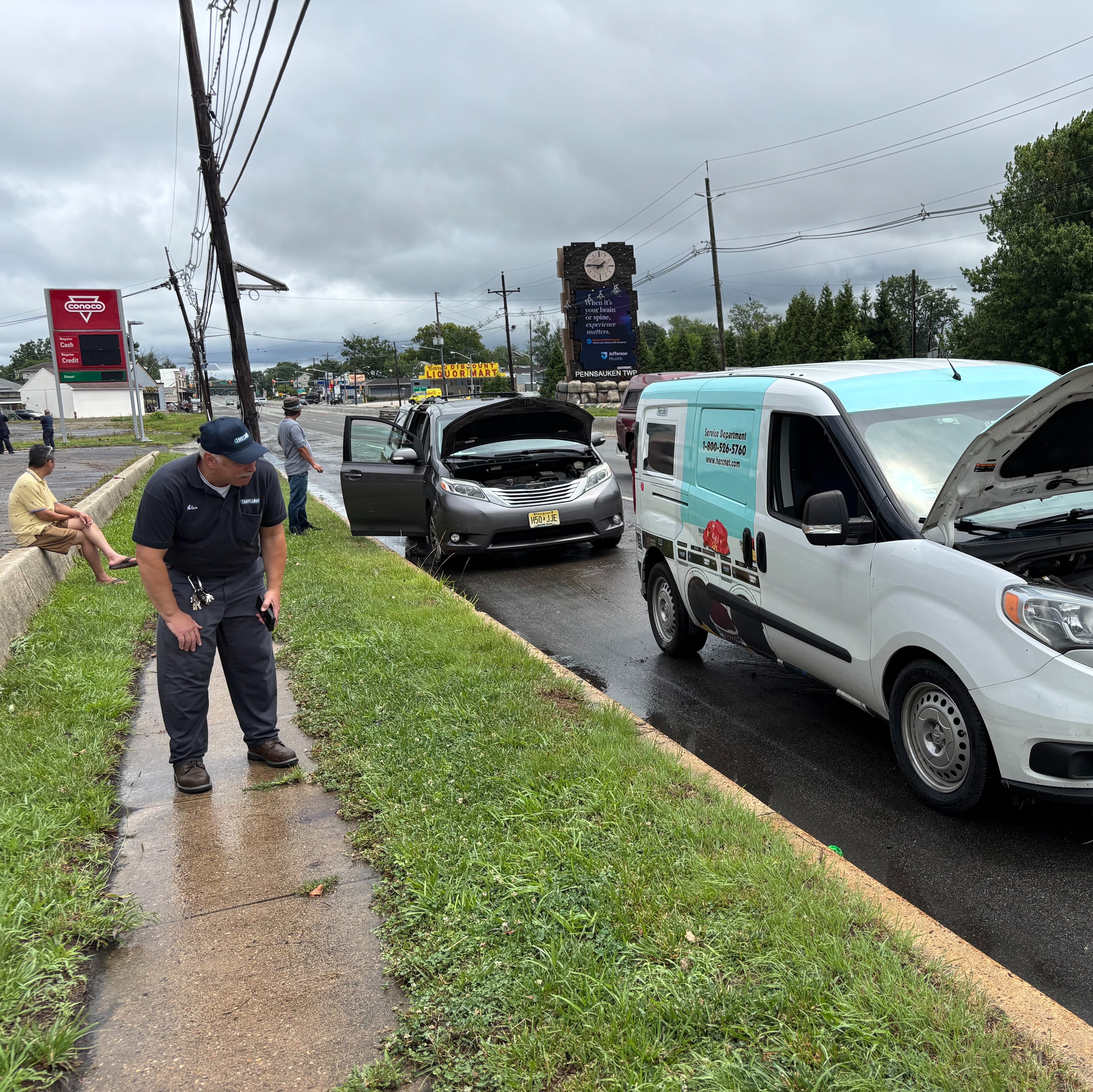 Drivers stranded after torrential downpours hammer South Jersey episode artwork