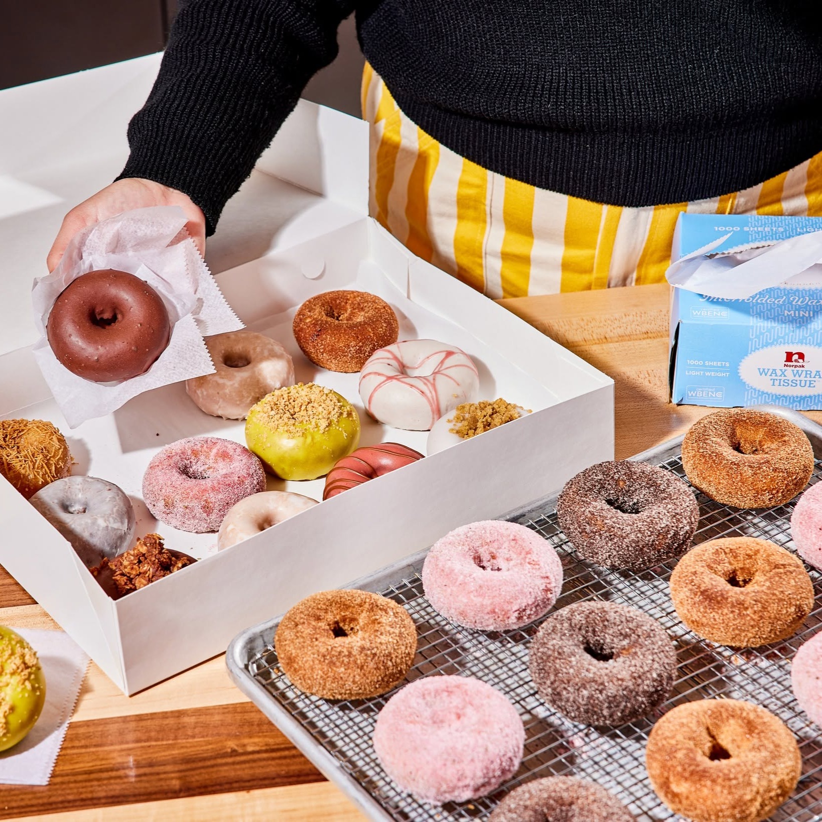Several Federal Donuts and Goldie locations closing episode artwork
