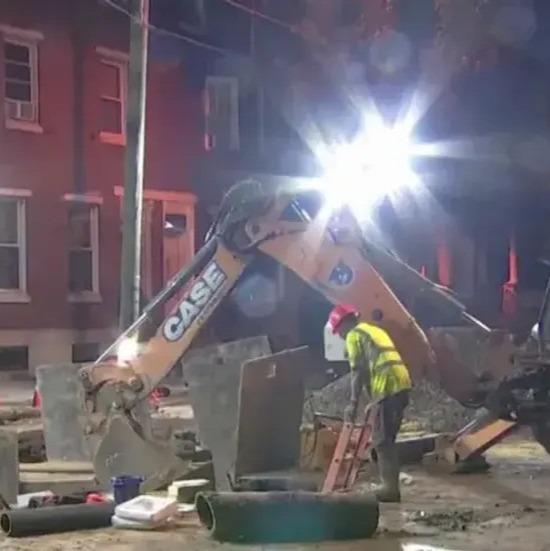 Norristown water main break fixed after leaving about 100 without water for days episode artwork