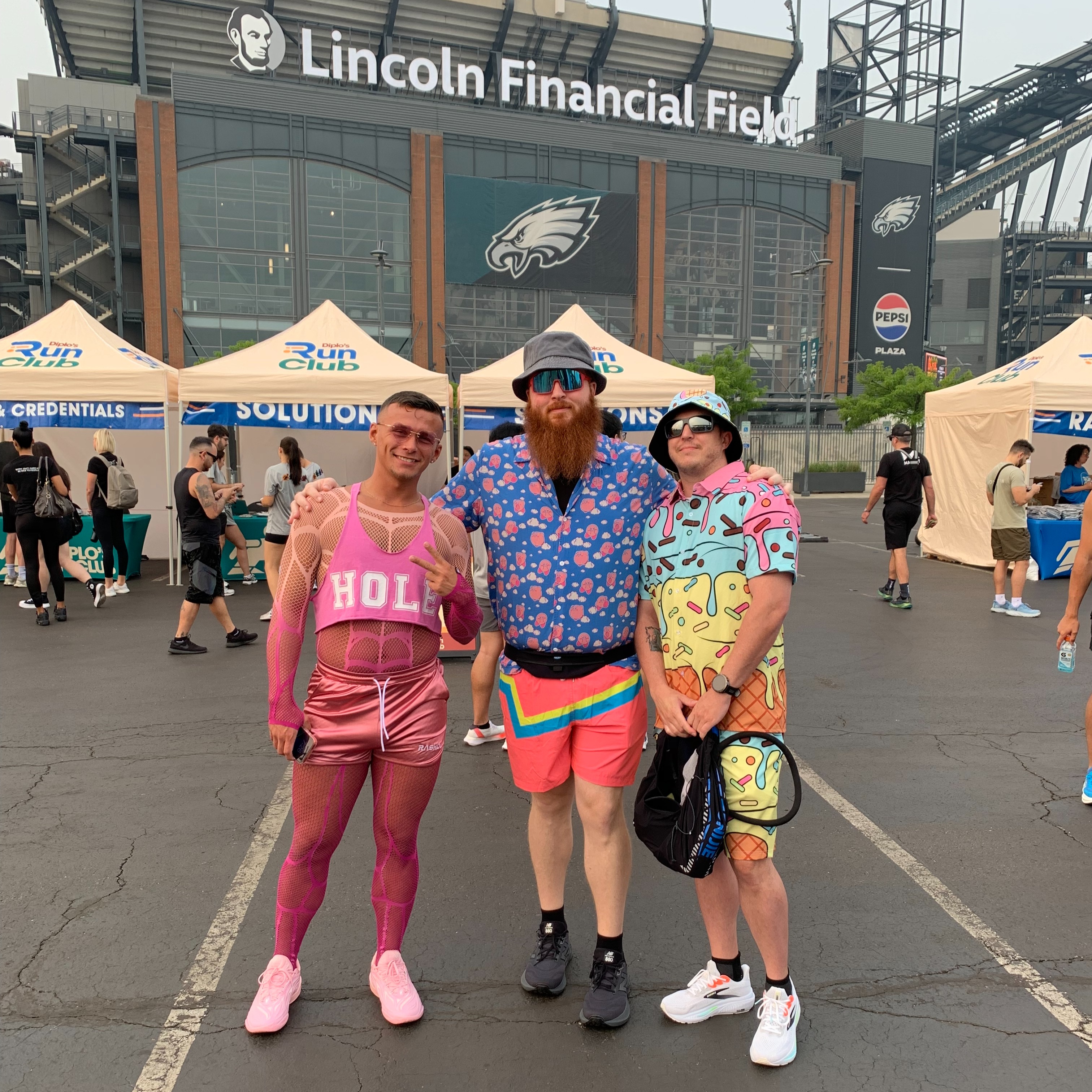 Despite unhealthy air quality, thousands take off for Diplo’s Run Club 5K episode artwork