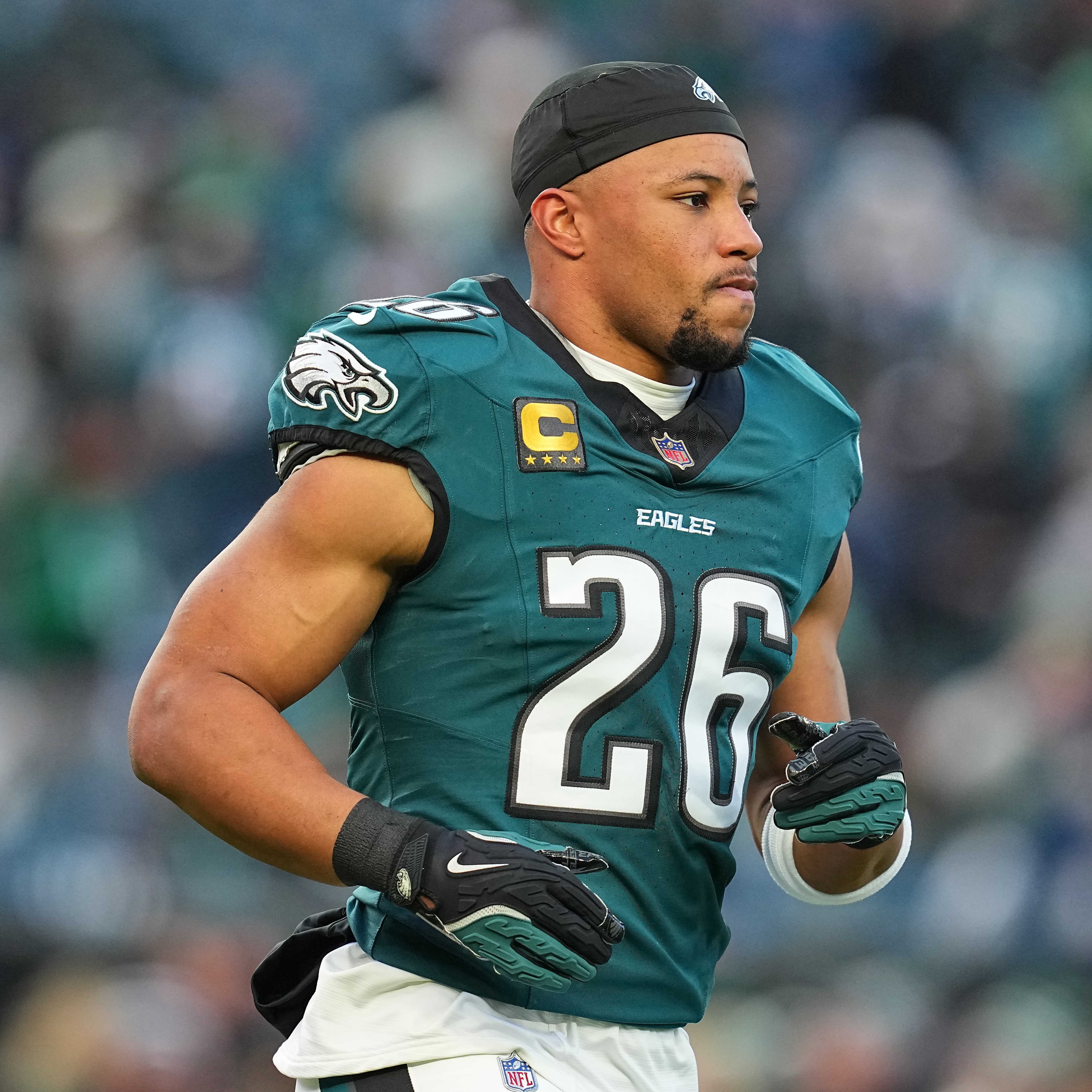 Saquon Barkley says he and his family were inside during burglary at Malvern home episode artwork