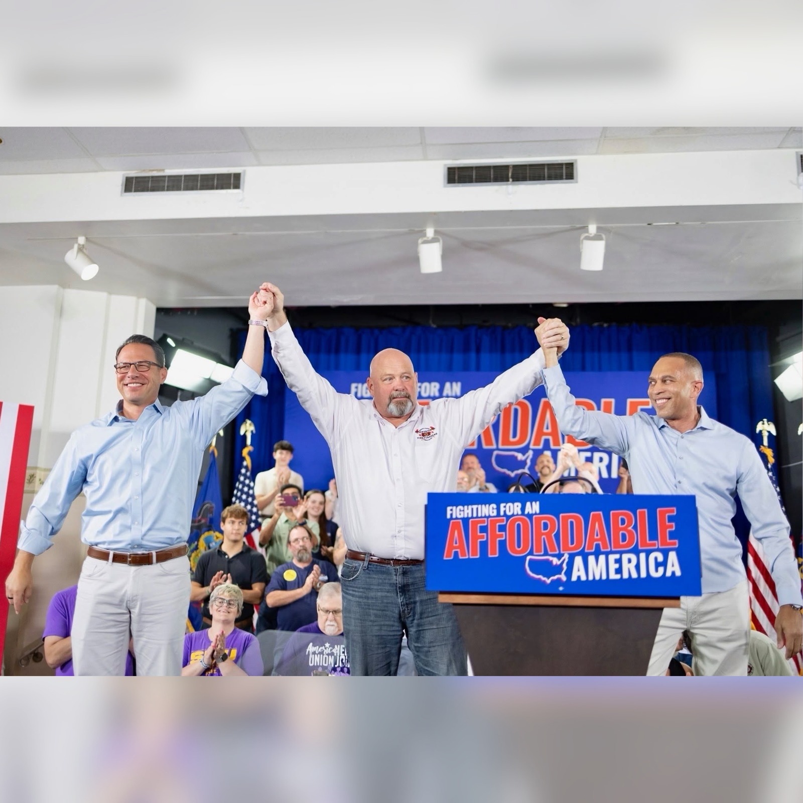 100 days before midterms, Shapiro rallies with prominent Democrats in Lehigh Valley episode artwork