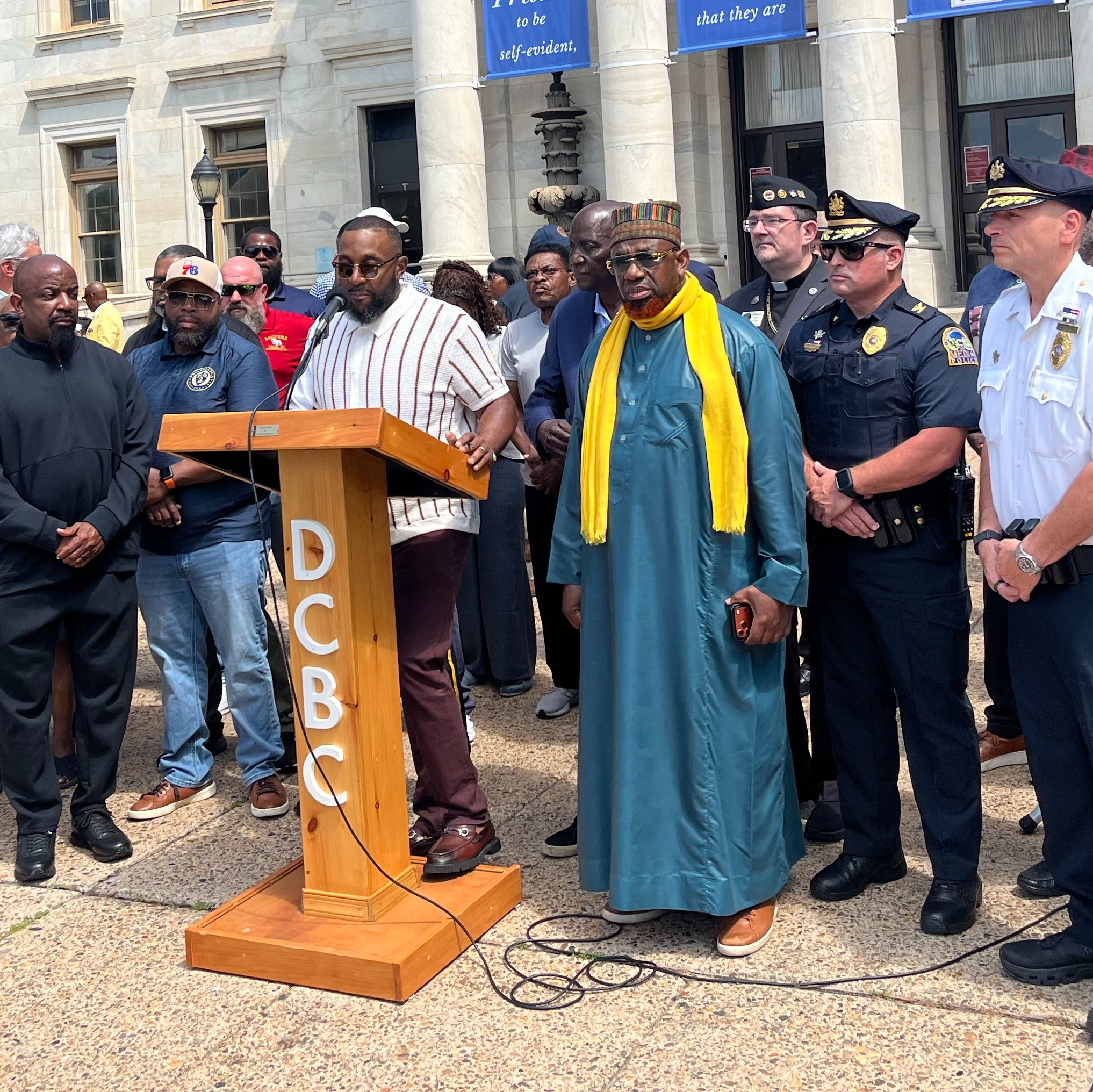Delaware County leaders denounce alleged racist voicemails left for Sheriff Kamara episode artwork