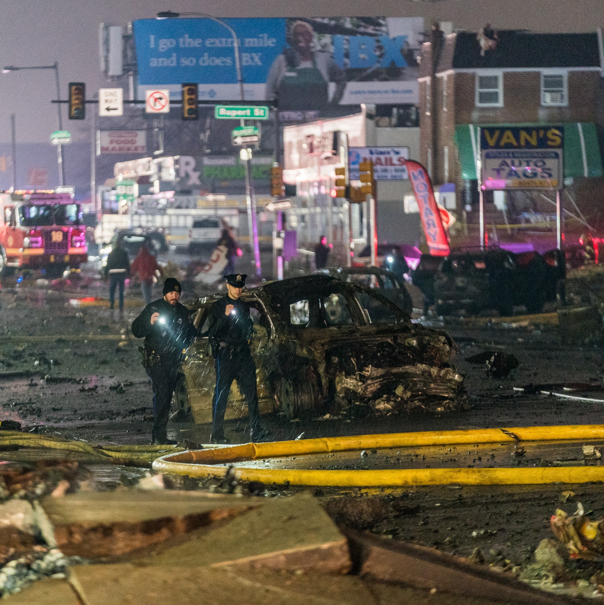 2 sue medical jet company over emotional distress from last year’s Northeast Philadelphia plane crash episode artwork