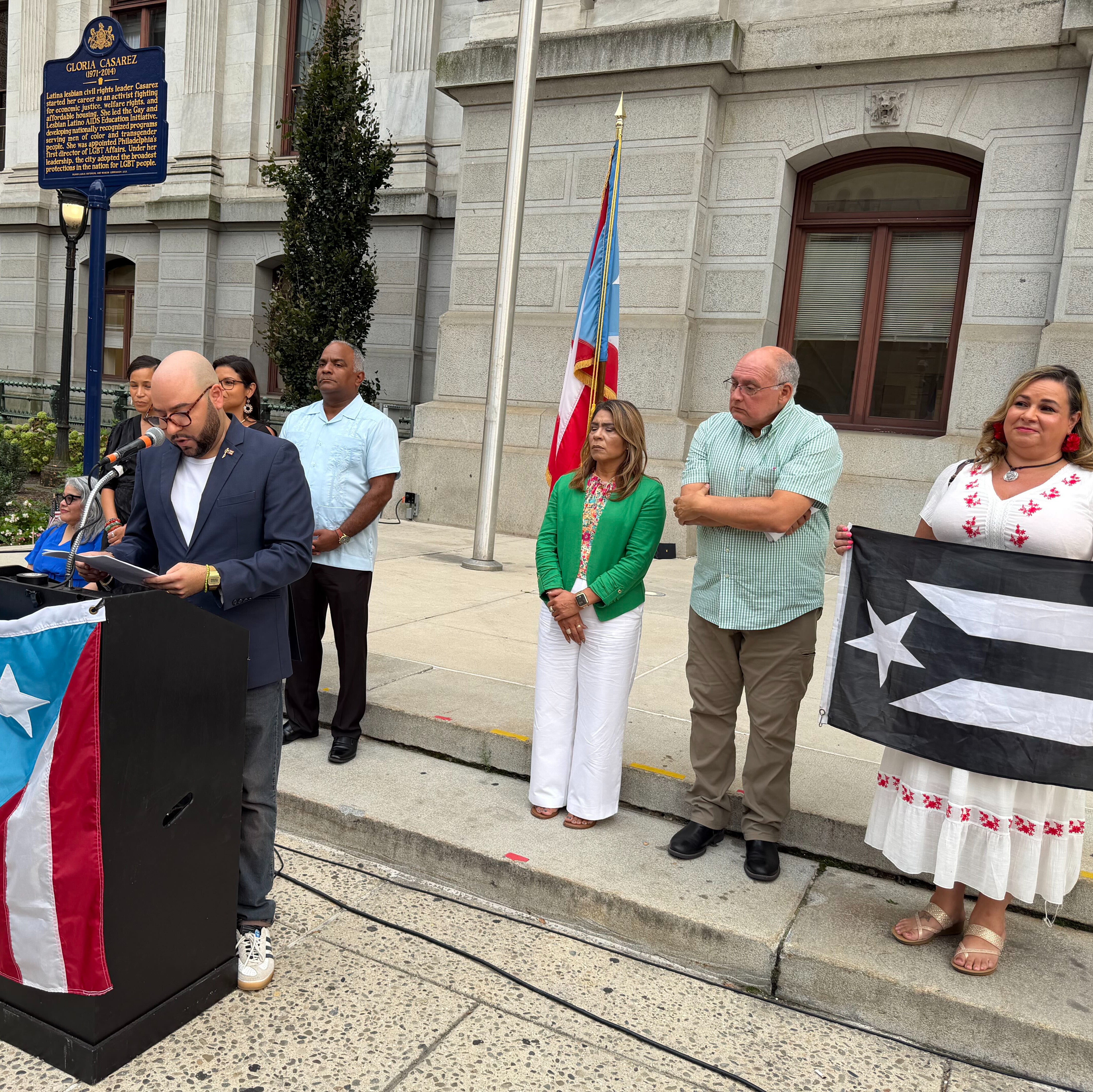 Philadelphians demand government action as Puerto Ricans suffer through rations and shutoffs episode artwork