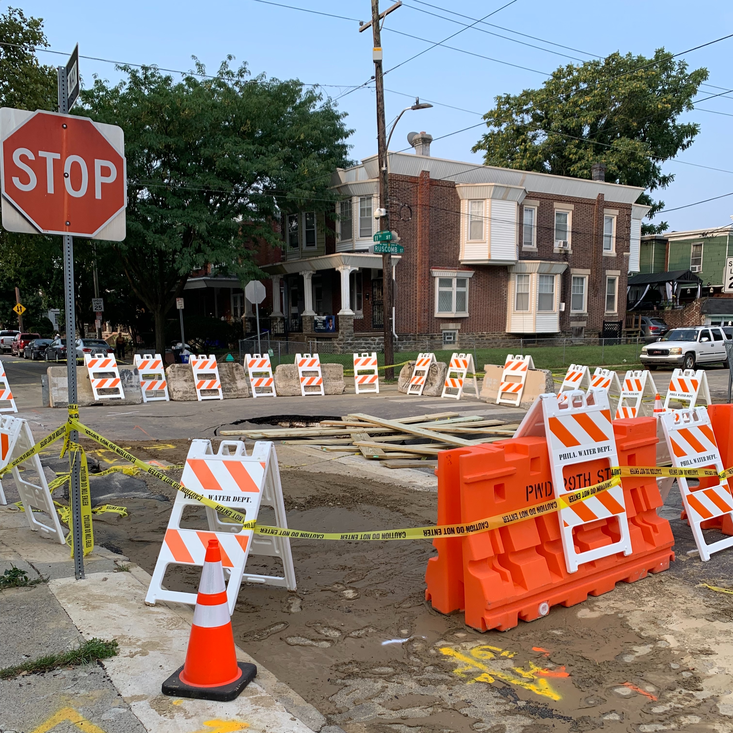 Massive sinkhole opens up in Philadelphia’s Logan neighborhood episode artwork