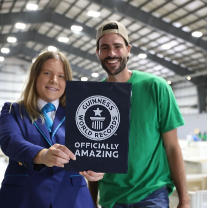 Sharing Excess breaks Guinness World Record for food distribution episode artwork