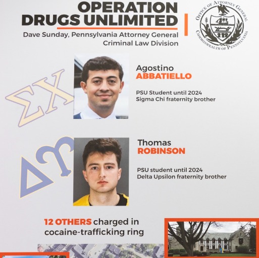 14 charged for alleged involvement in large cocaine trafficking ring out of 2 Penn State frats episode artwork