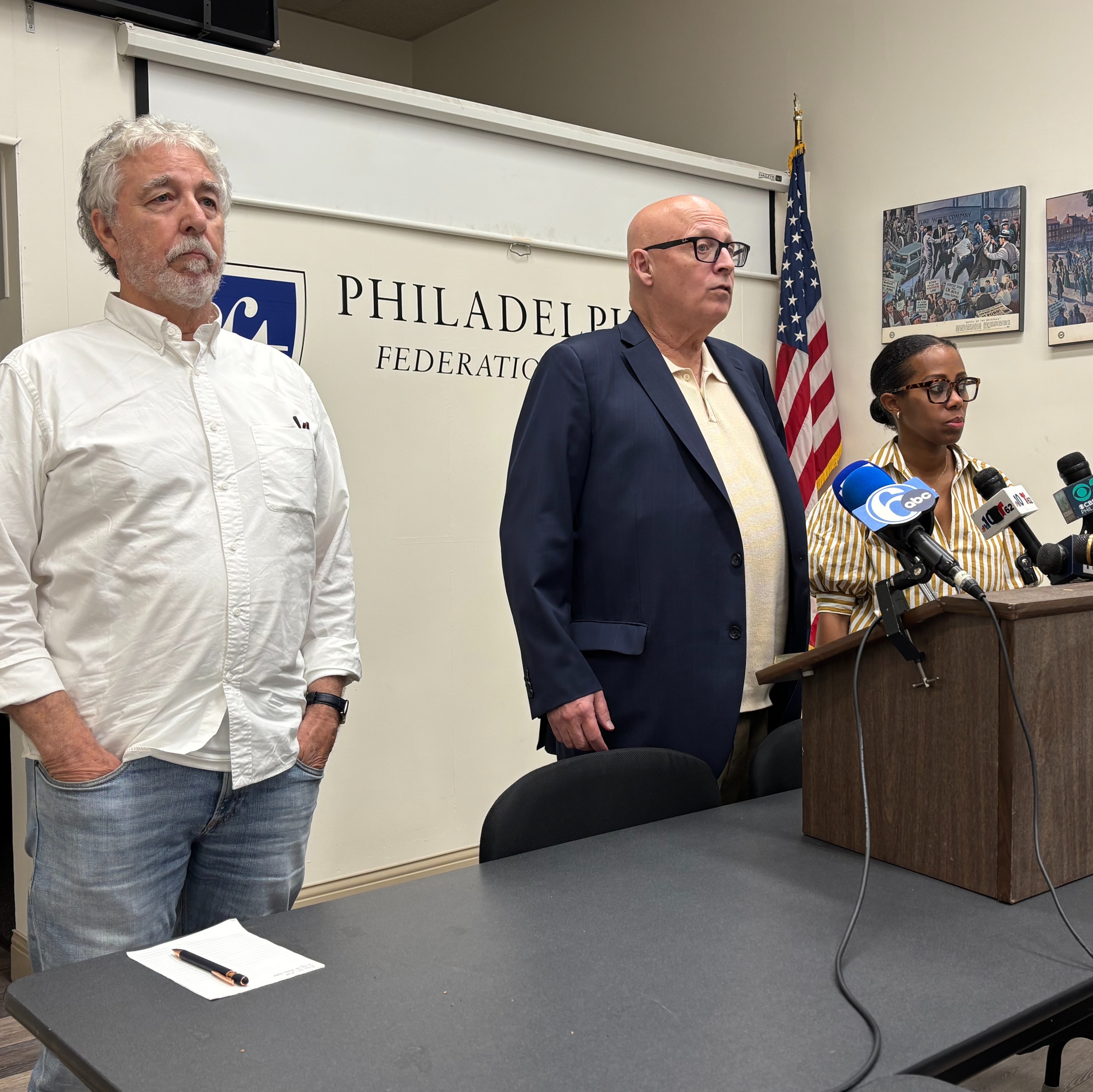 Philly teachers union blasts school district over asbestos project at Kensington High School episode artwork