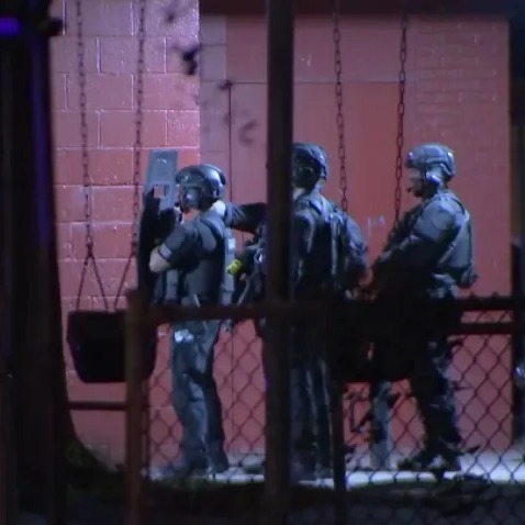 Man tunnels through rec center during North Philly police barricade episode artwork
