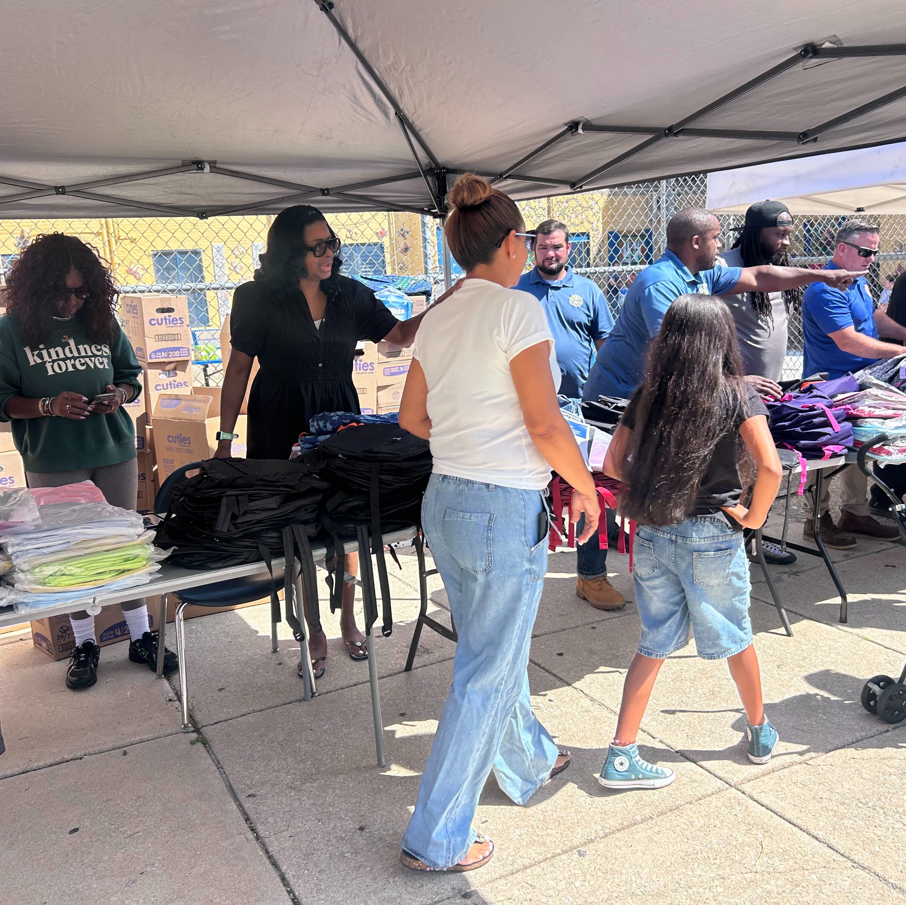 SEPTA workers make a stop in North Philly to supply backpacks and school supplies to families in need episode artwork