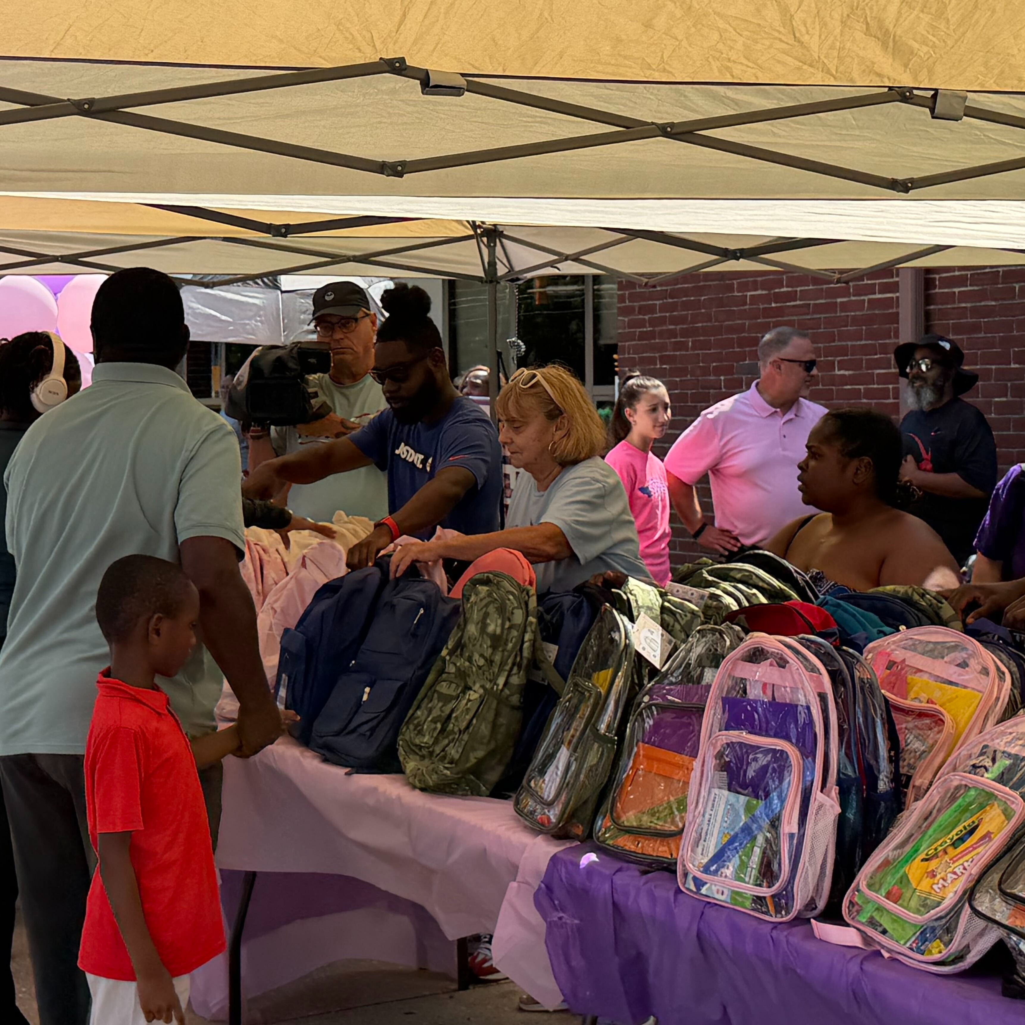 Free backpack giveaway held in memory of Fanta Bility, the 8-year-old girl shot and killed by police 5 years ago episode artwork