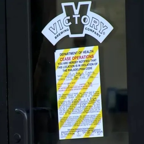Victory Brewing’s Center City taproom fails health inspection, temporarily closes episode artwork