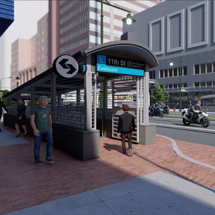 Work begins to upgrade SEPTA's 11th Street 'L' stop episode artwork