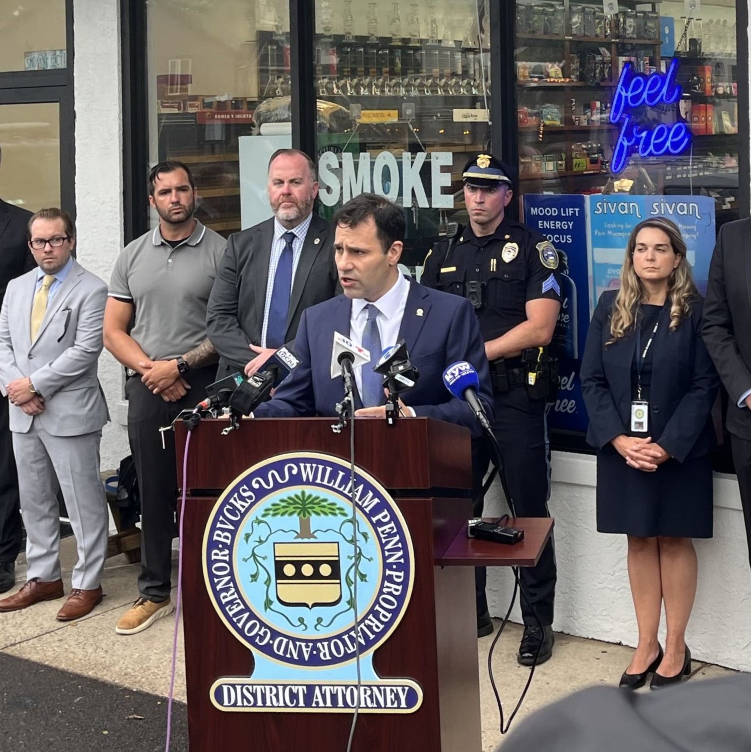 Bucks DA gets injunction against Buckingham Township smoke shop he says sells to kids without checking ID episode artwork