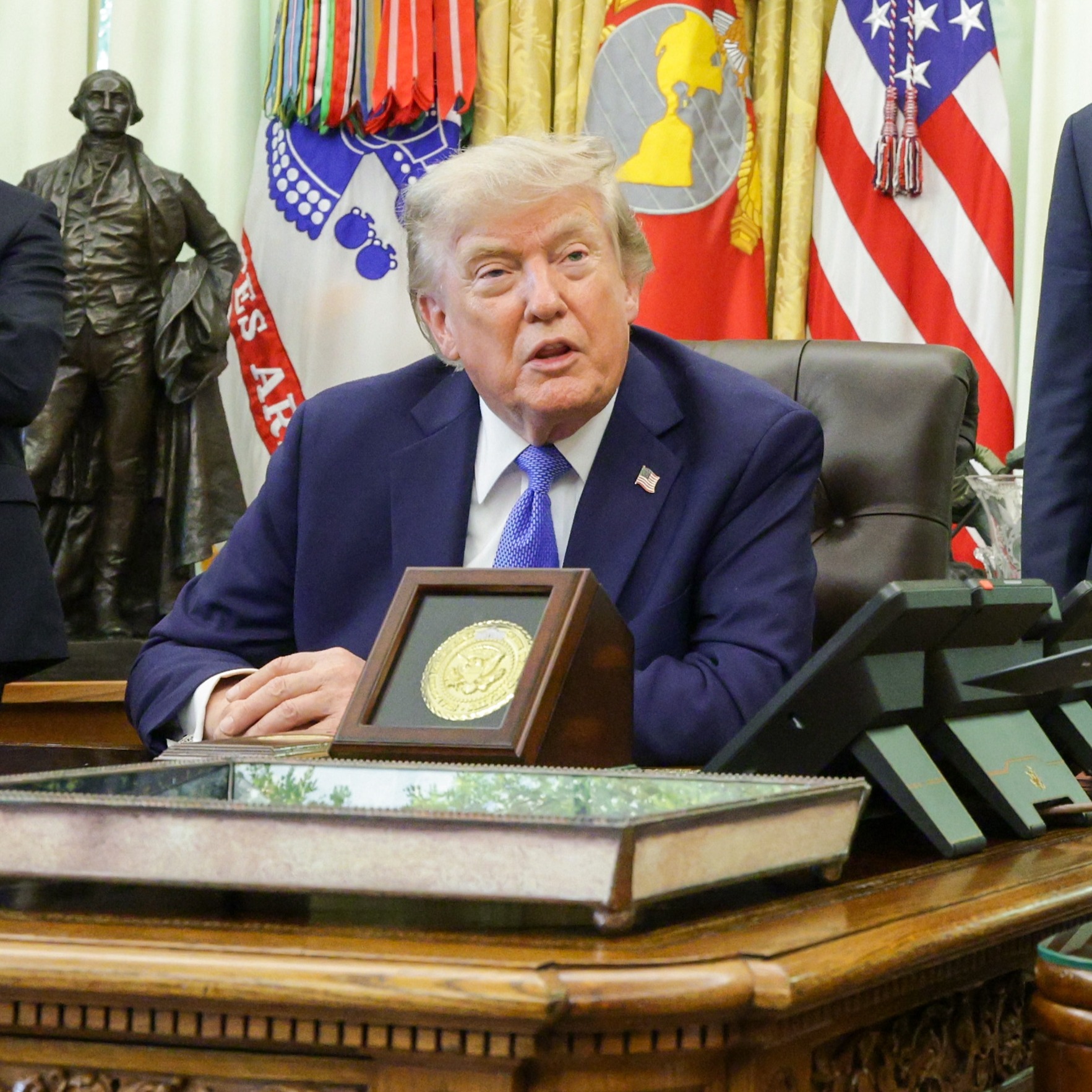 Judge blocks Trump’s latest attempt to curb birthright citizenship episode artwork