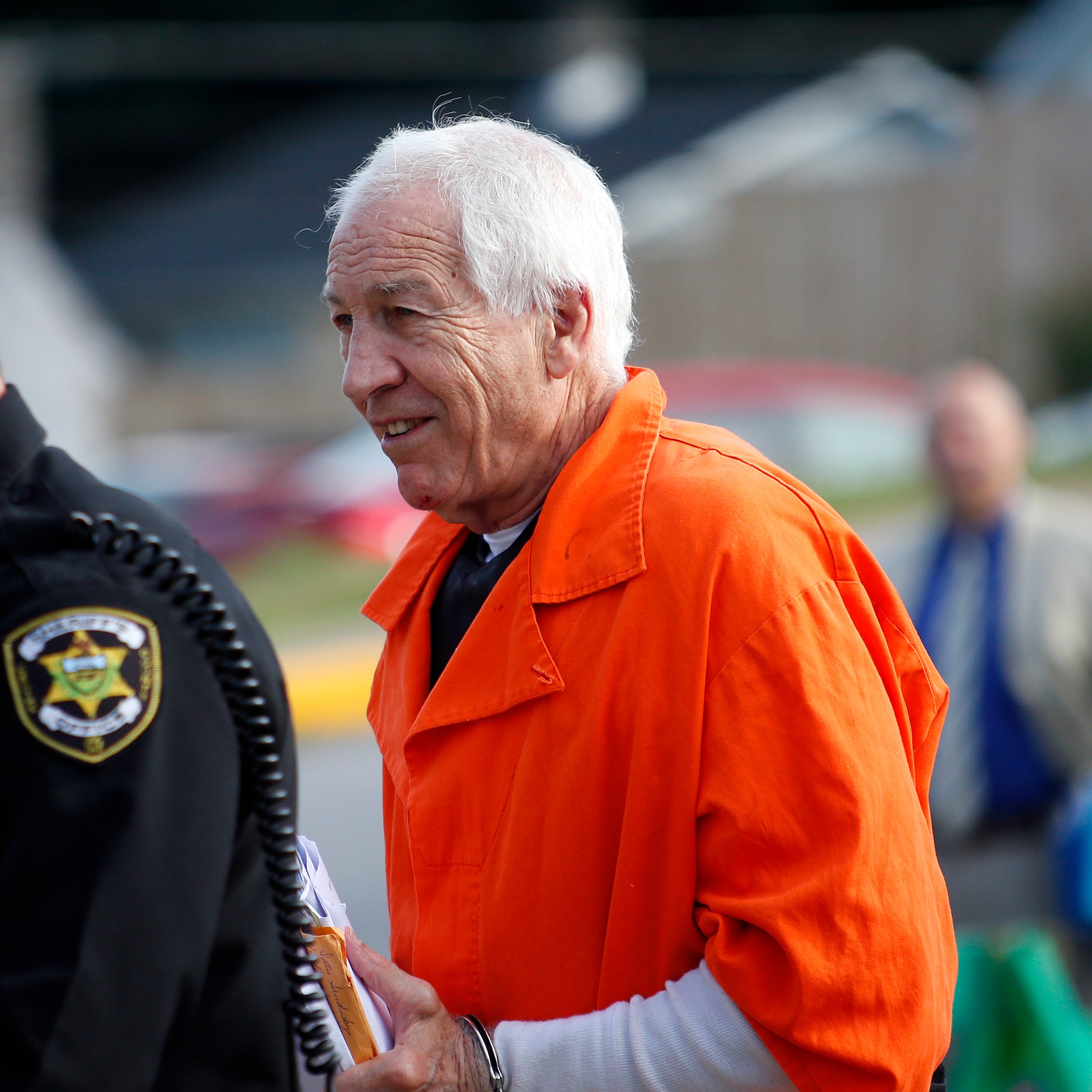 Jerry Sandusky withdraws from upcoming hearing, looks to take appeal for new trial to federal court episode artwork