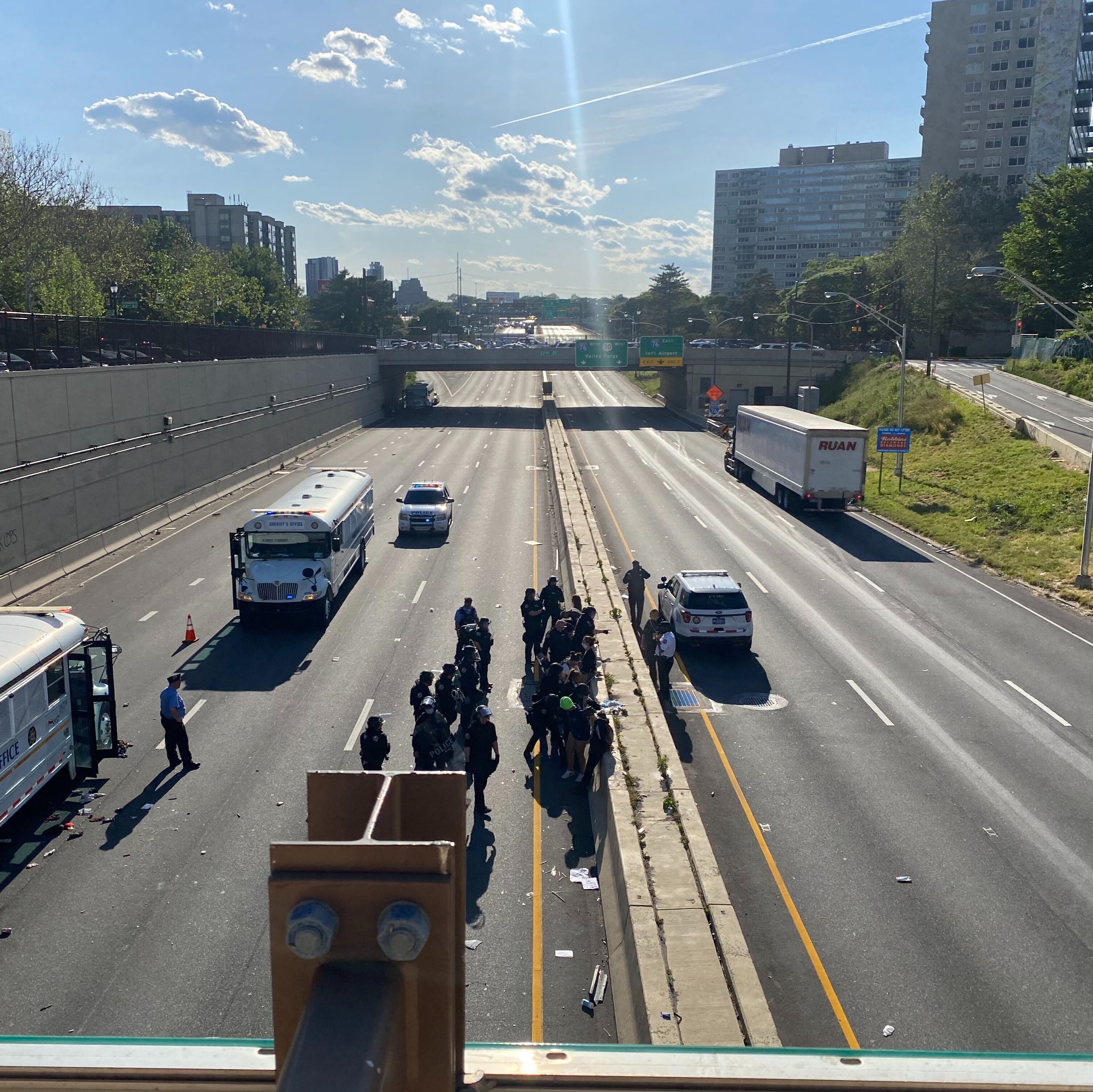 Case withdrawn for ex-SWAT officer charged with pepper-spraying protesters on I-676 in 2020 episode artwork
