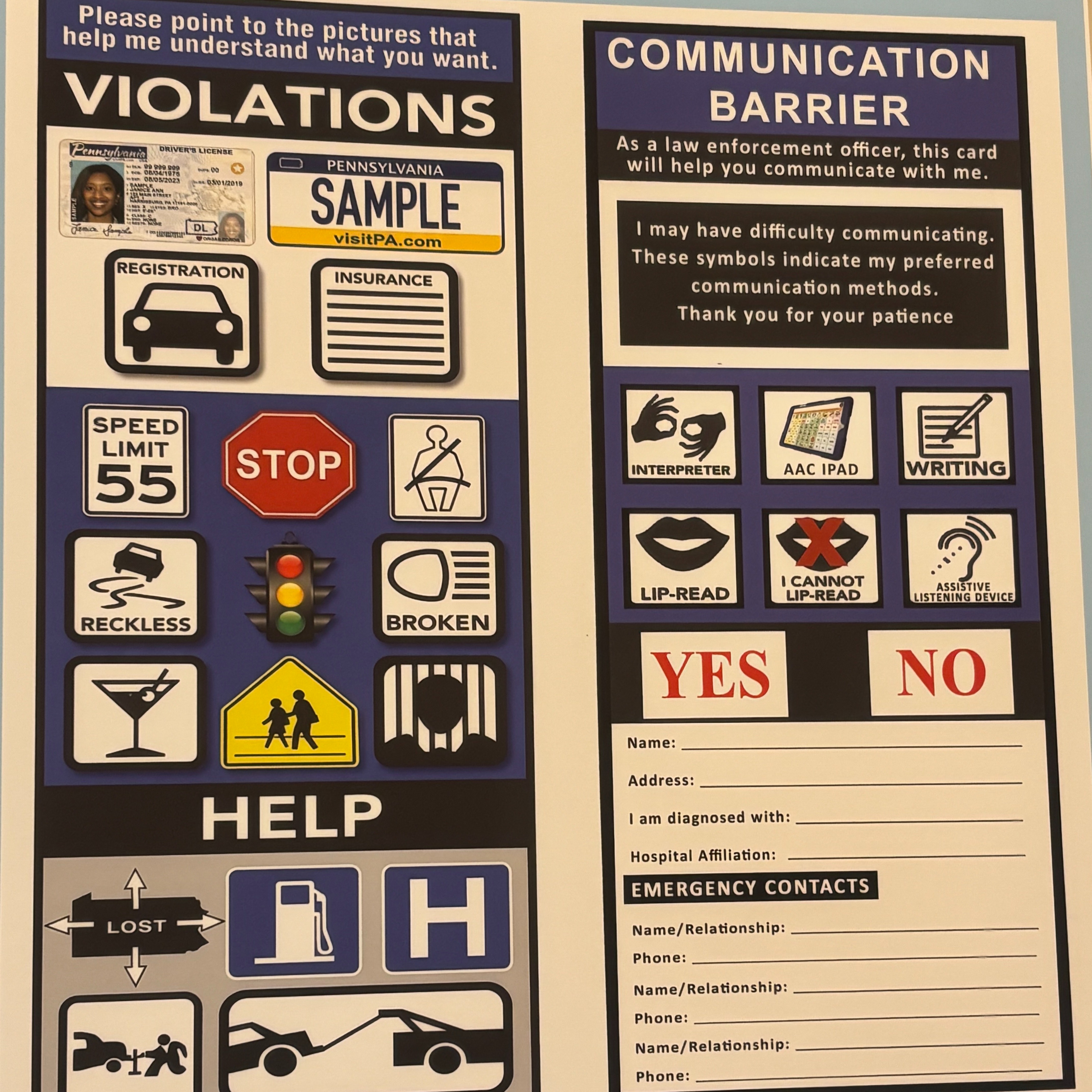 Philly police launch Blue Envelope program to improve interactions with civilians with communication challenges episode artwork