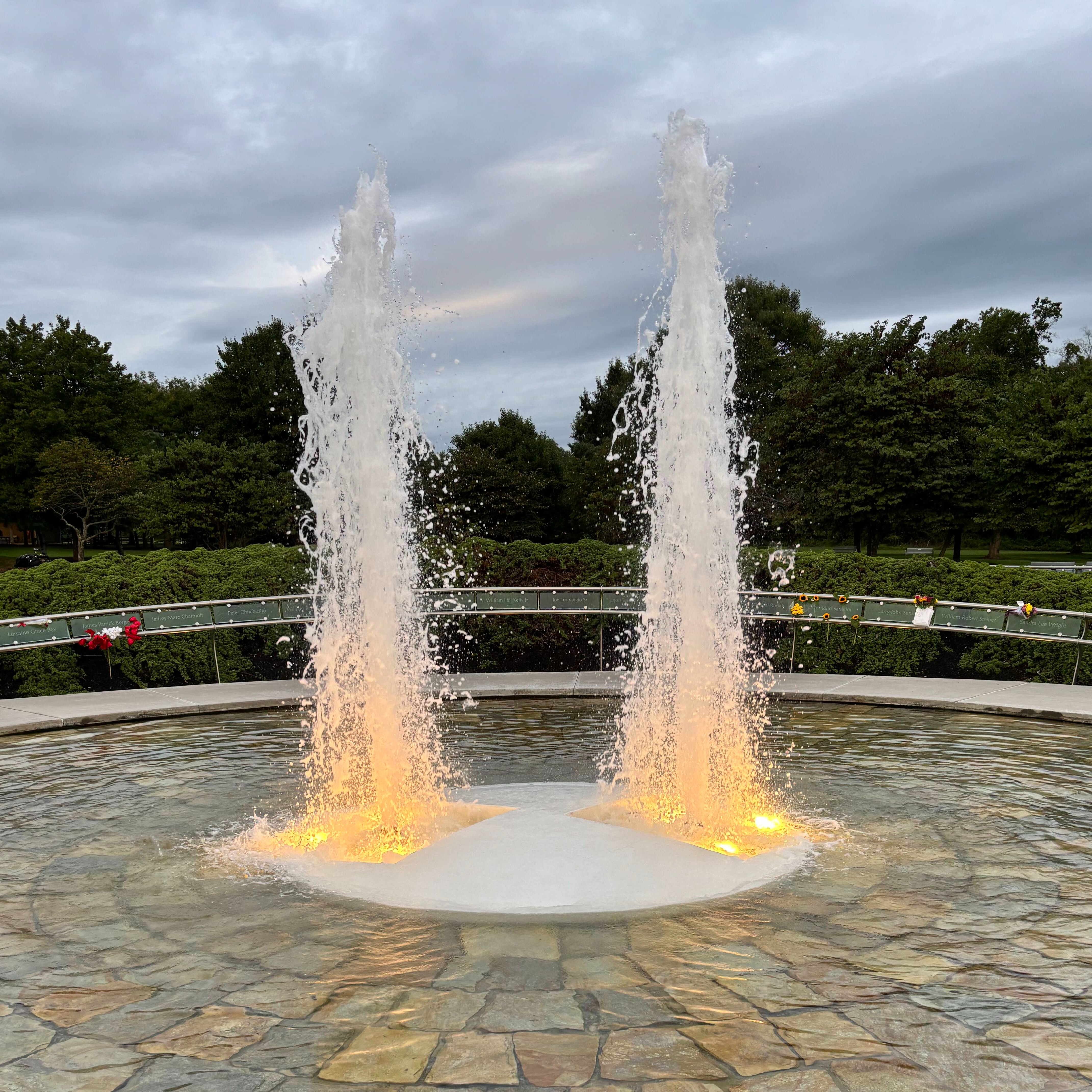 Hundreds gather at Bucks County’s Garden of Reflection to remember victims of 9/11 episode artwork