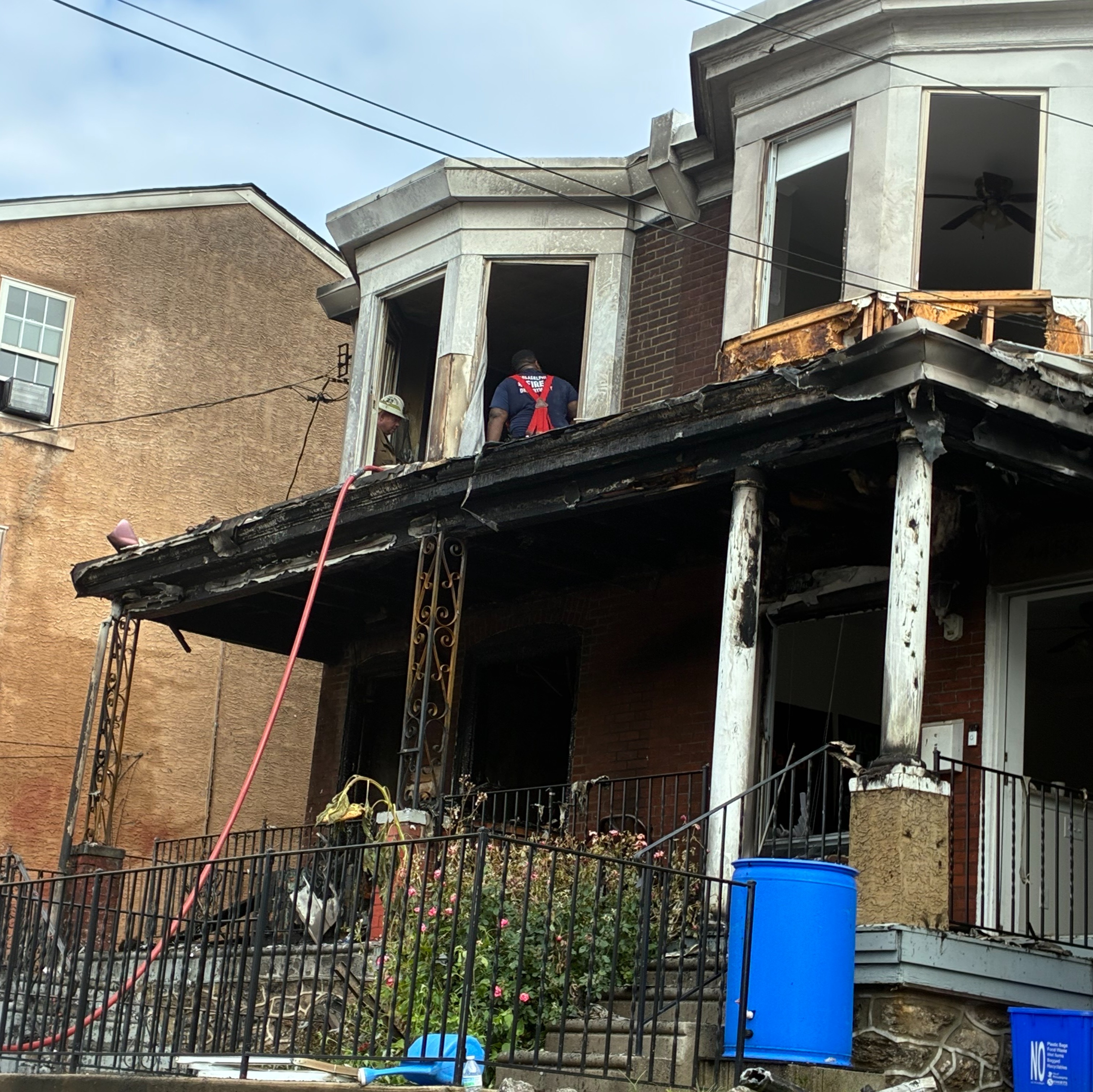 Woman dead, 2 firefighters injured after fire breaks out at rowhome in Manayunk episode artwork