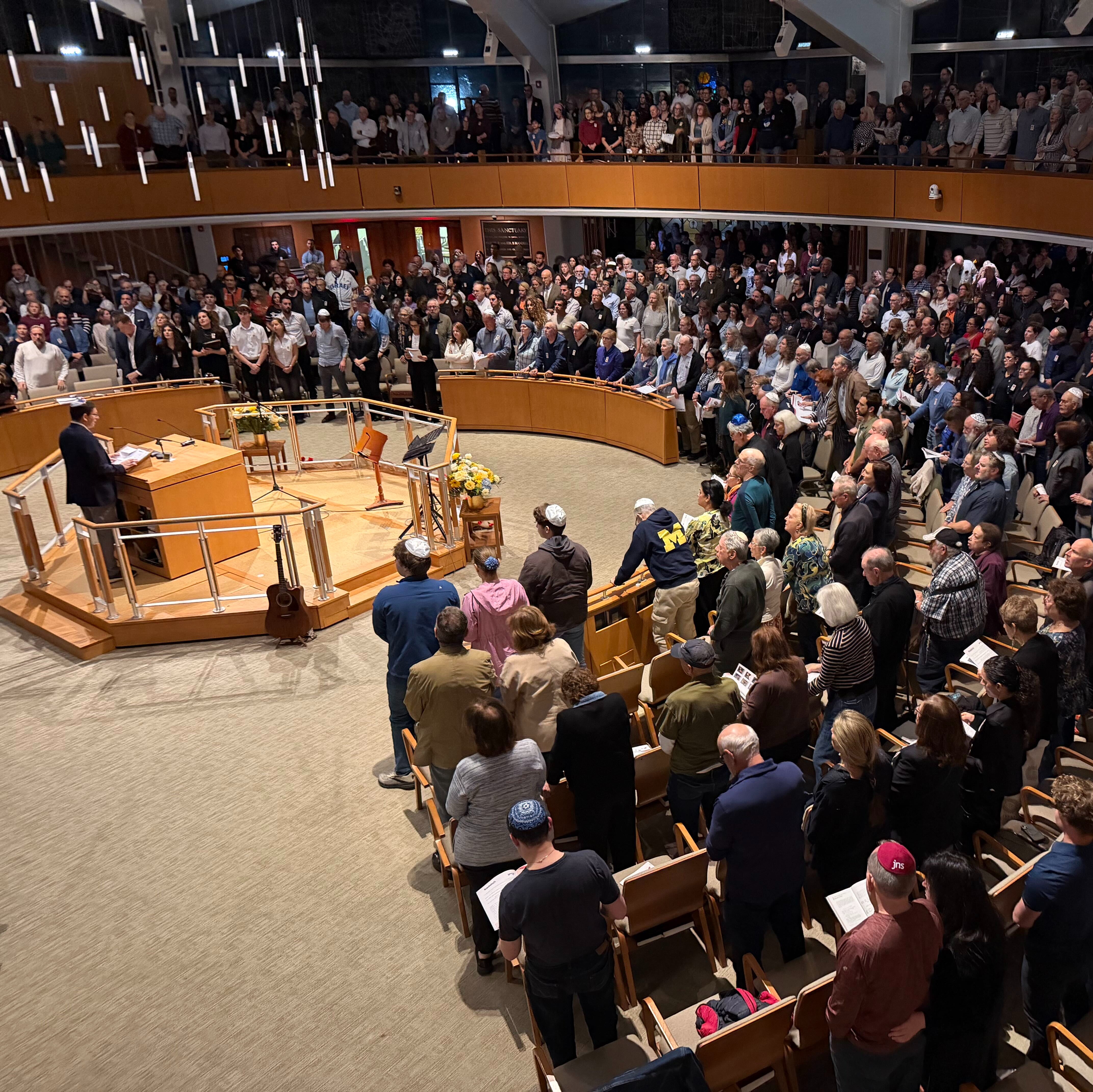 Hundreds gather at Merion Station temple to mark 3 years since Oct. 7 attack on Israel episode artwork