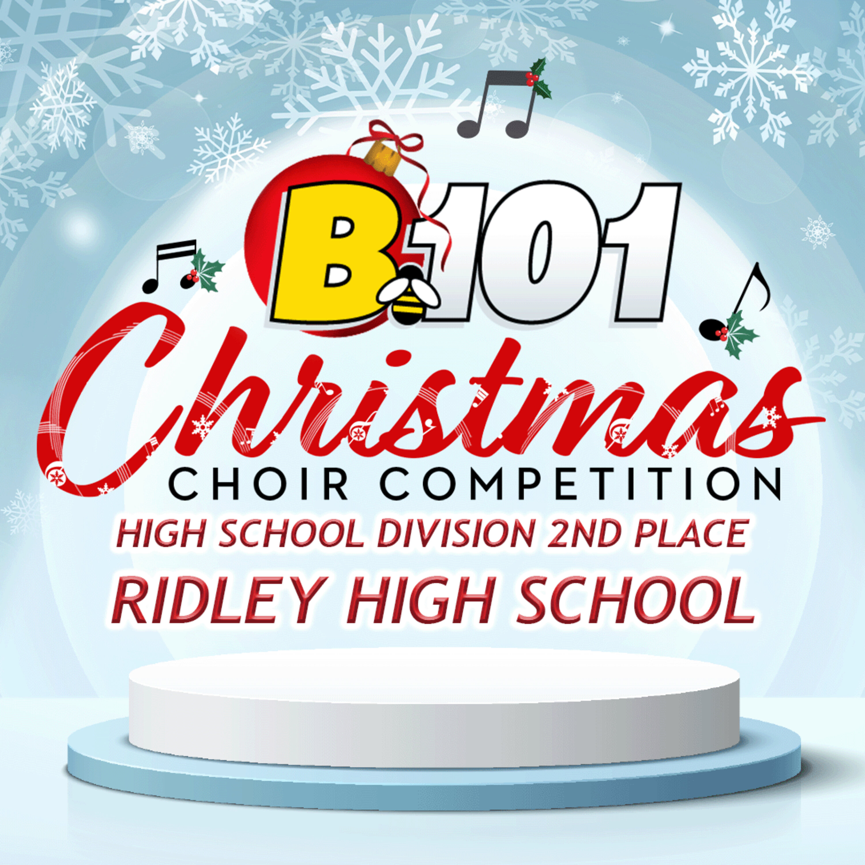 Congratulations, Ridley High School | High School Christmas Choir 2nd Place Winner episode artwork
