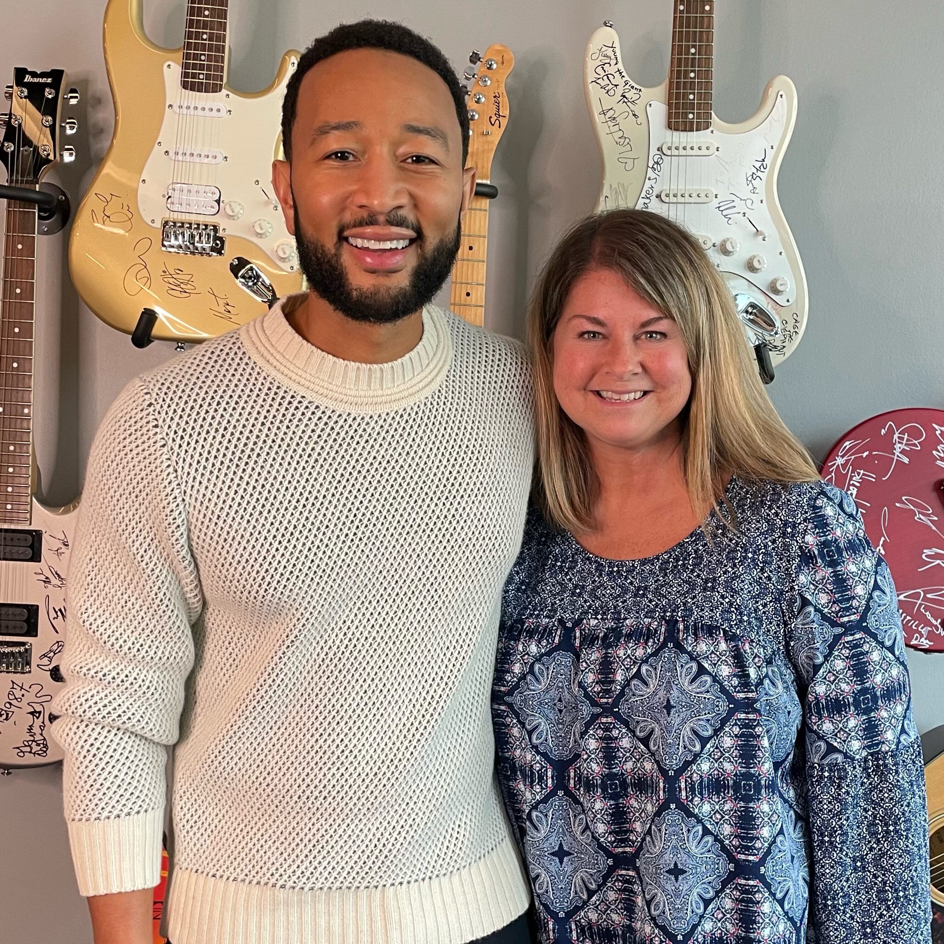 John Legend, Mike Jackson, and Amy Schatz on 'Stand Up & Shout: Songs From A Philly High School' episode artwork