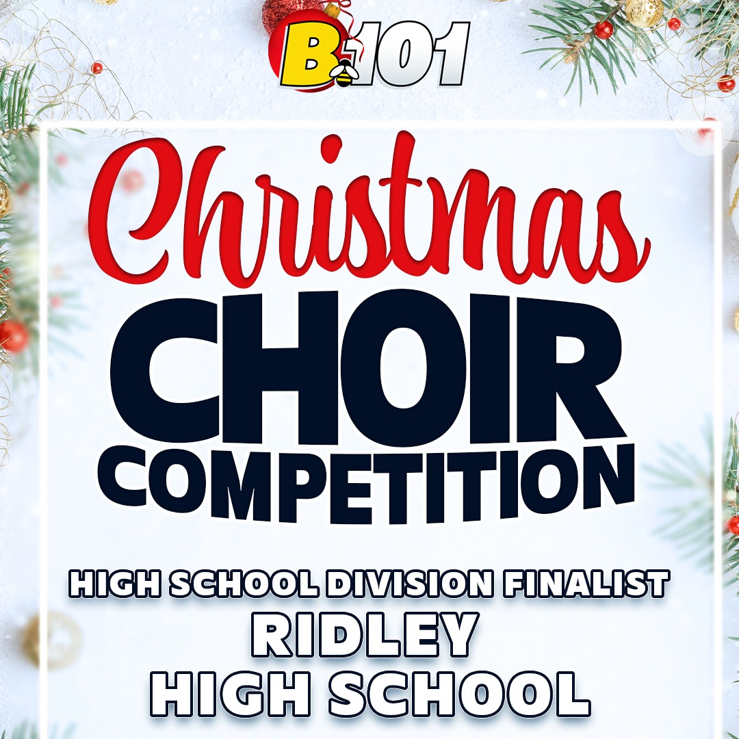 Ridley High School Advances to High School Finals of B101's 2025 Christmas Choir Competition episode artwork