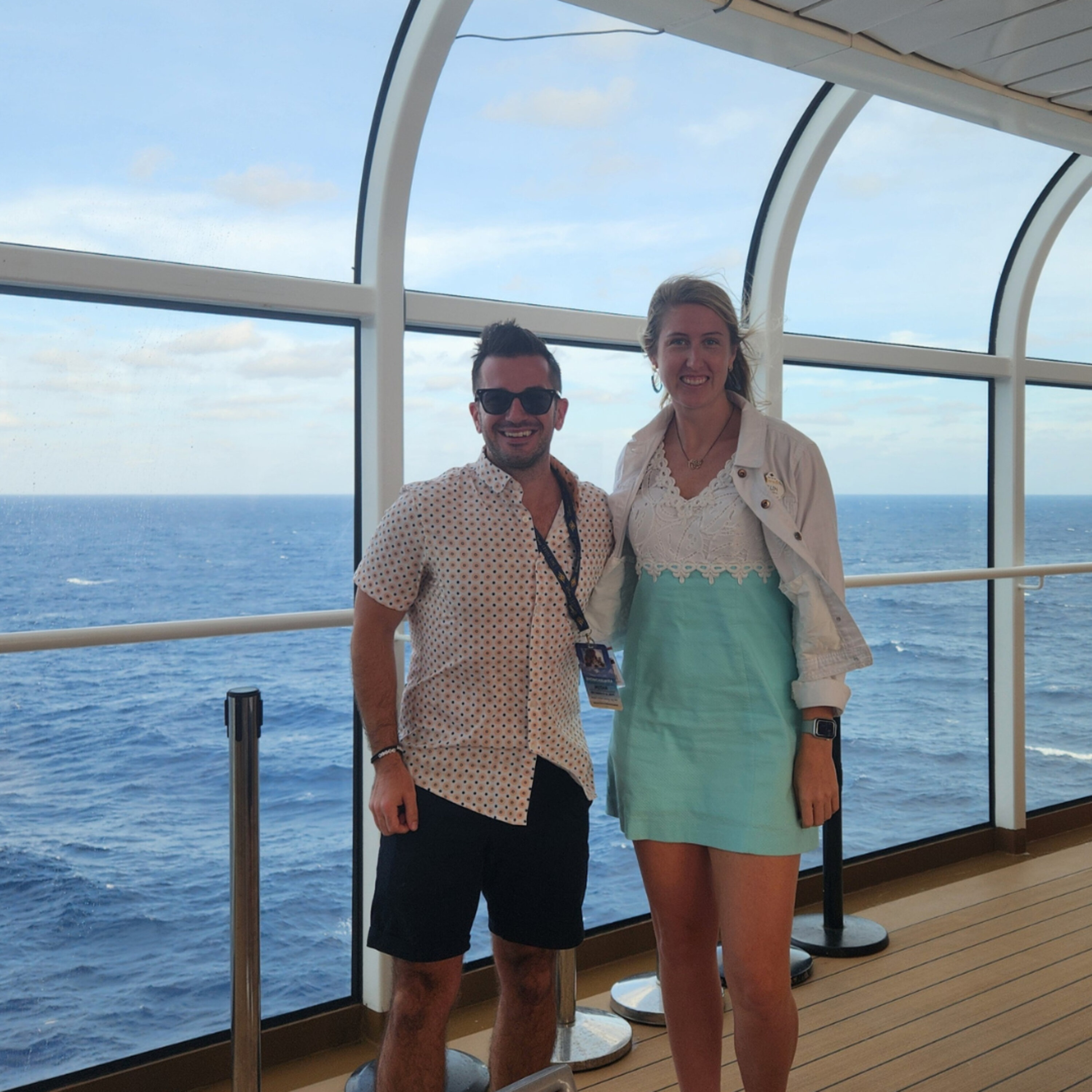 Bennett chats with Ellen on the Disney Dream about Welcoming Disney Lookout Cay at Lighthouse Point episode artwork