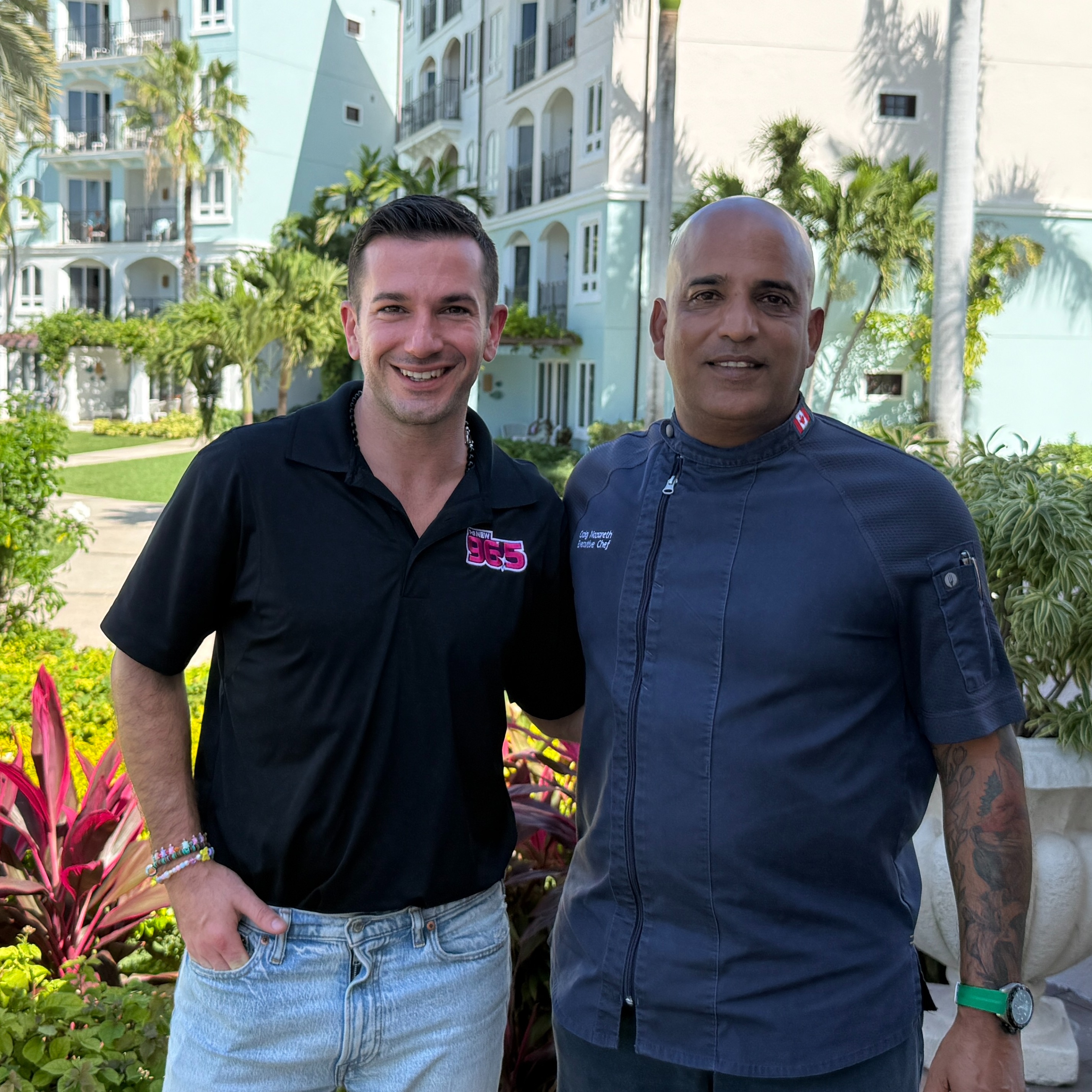 Bennett chats with Executive Chef Craig Nazareth at Beaches Turks & Caicos episode artwork