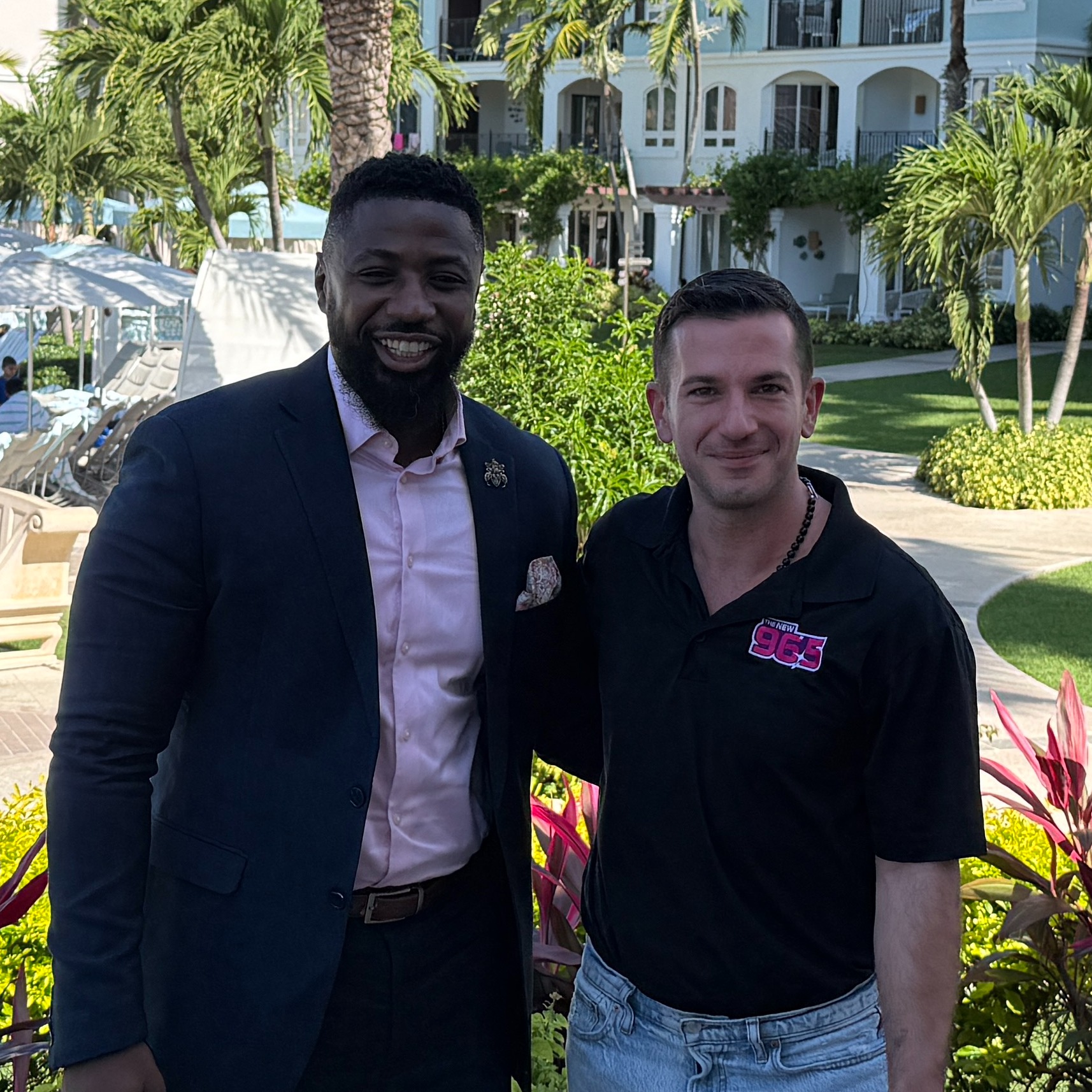 Bennett chats with Honorable Zhavargo Jolly, Minister of Tourism in Turks in Caicos episode artwork