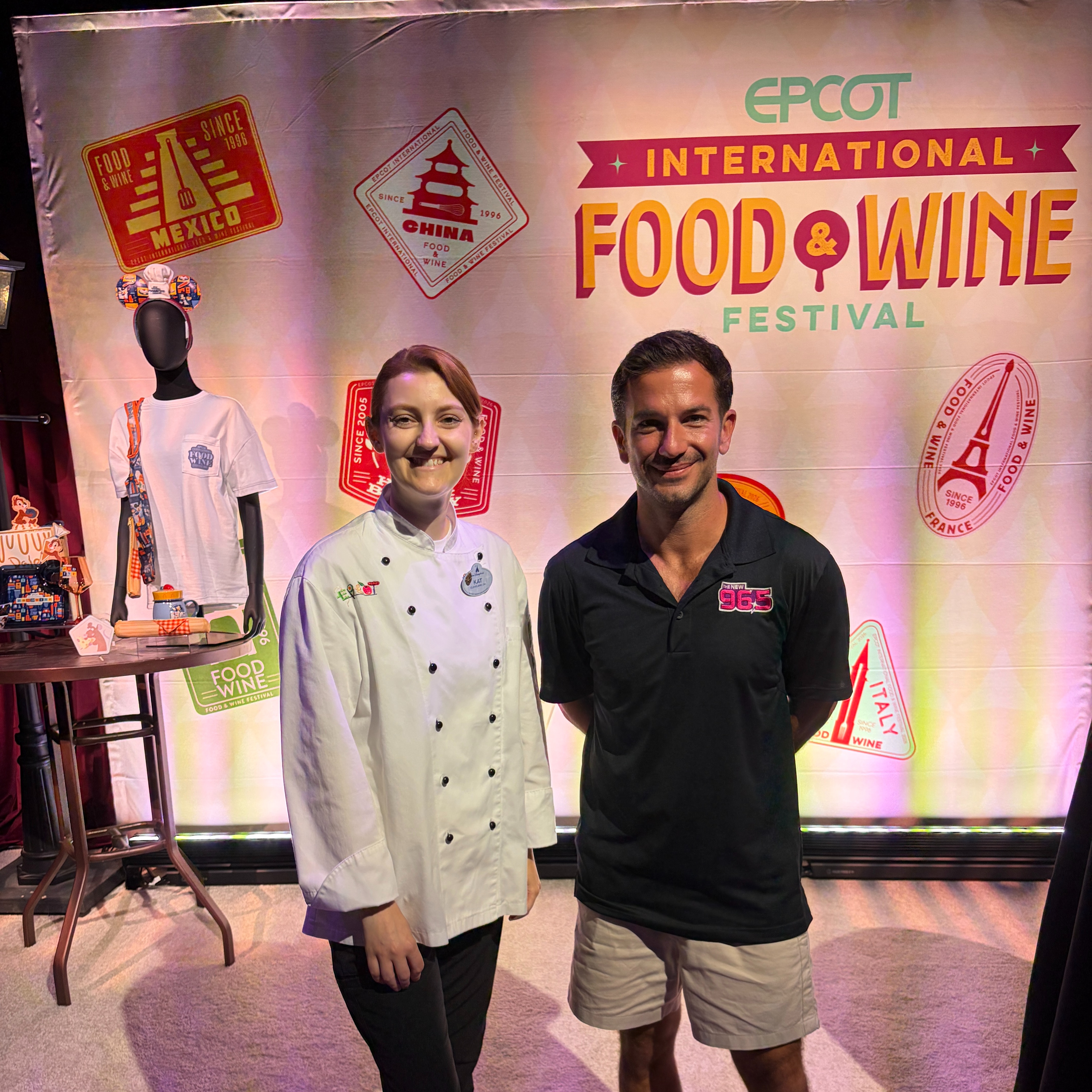 Bennett chats with Chef Kat on the International Food & Wine Festival at Walt Disney World episode artwork