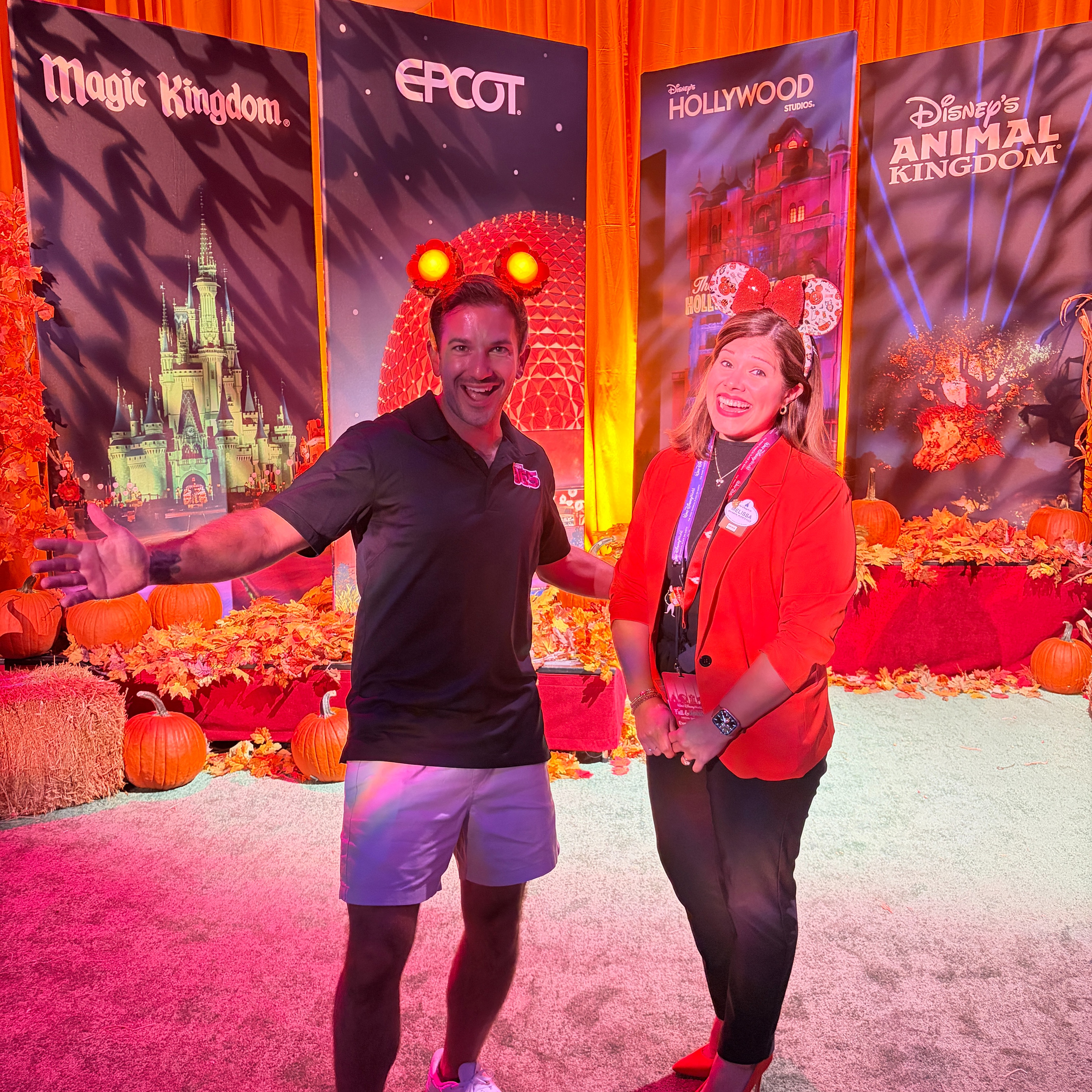 Bennett chats with Melissa Zayas Moreno on Fall at Walt Disney World episode artwork