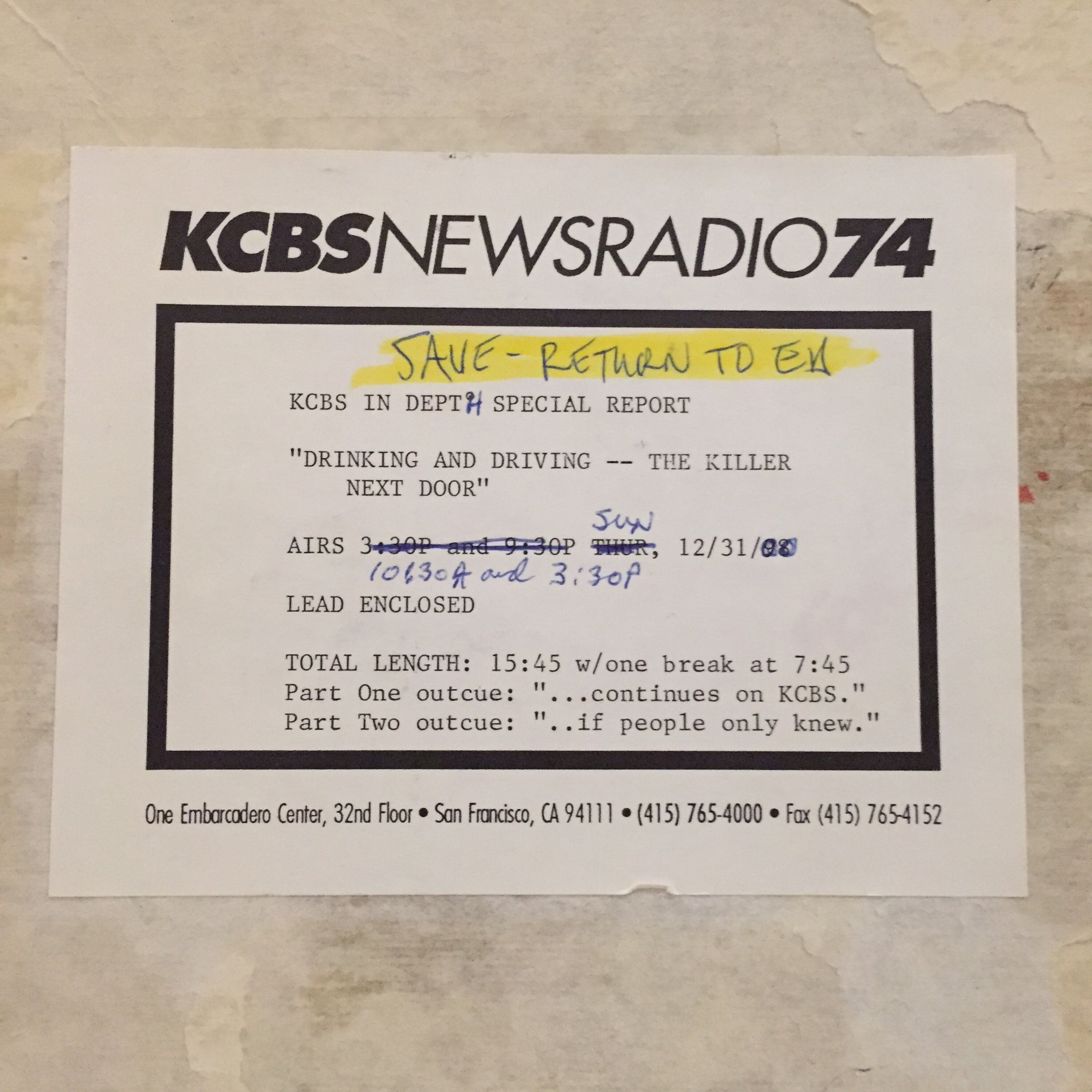 The News Vault from KCBS Radio