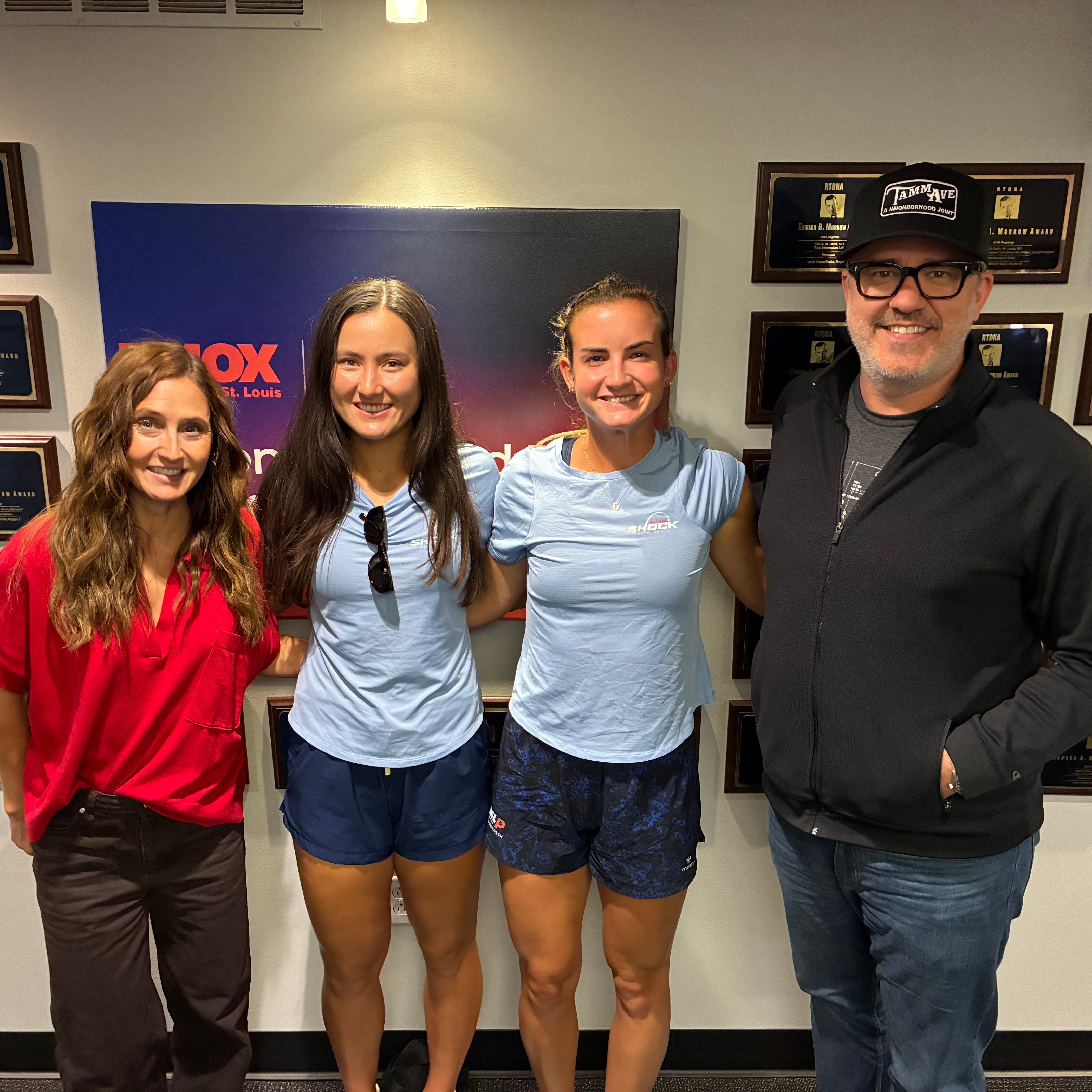 Anna Bright and Kate Fahey, Major League Pickleball players with the St. Louis Shock episode artwork