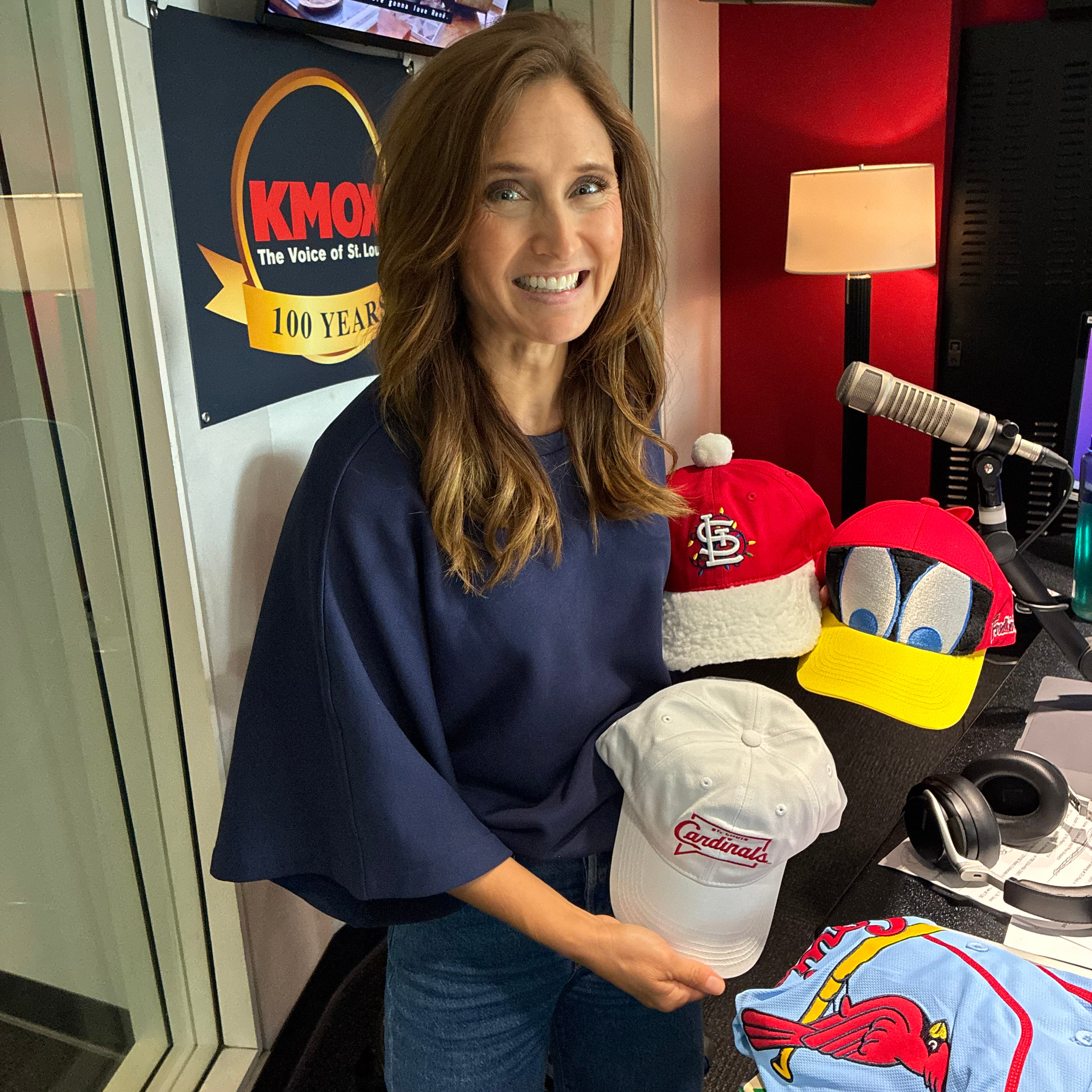 A Christmas in July hat and 'Victory Blue' jersey among the upcoming Cardinals giveaways episode artwork