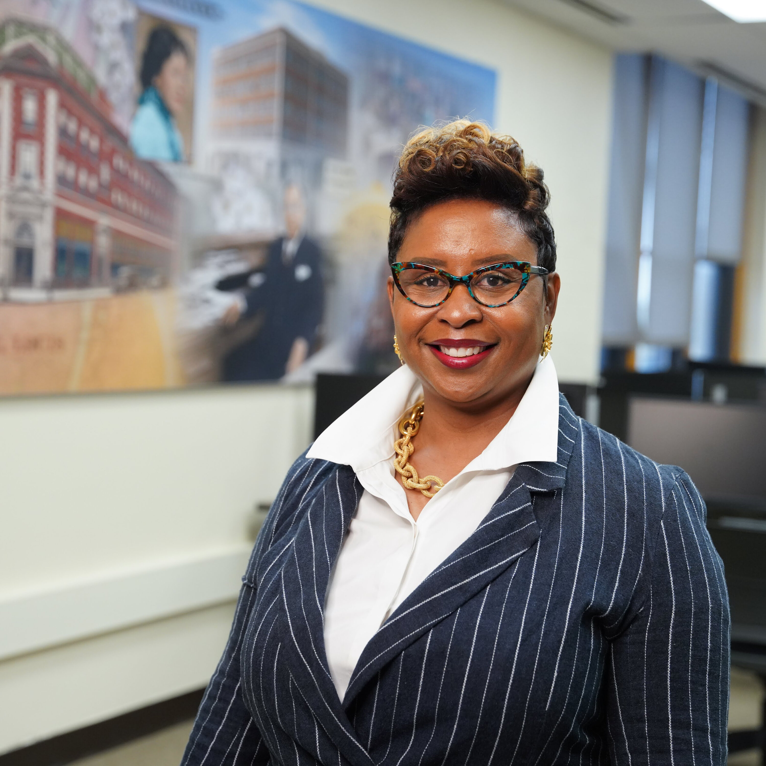 Dr. Stacy Hollins, Dean of the Anheuser-Busch School of Business at Harris-Stowe State University episode artwork
